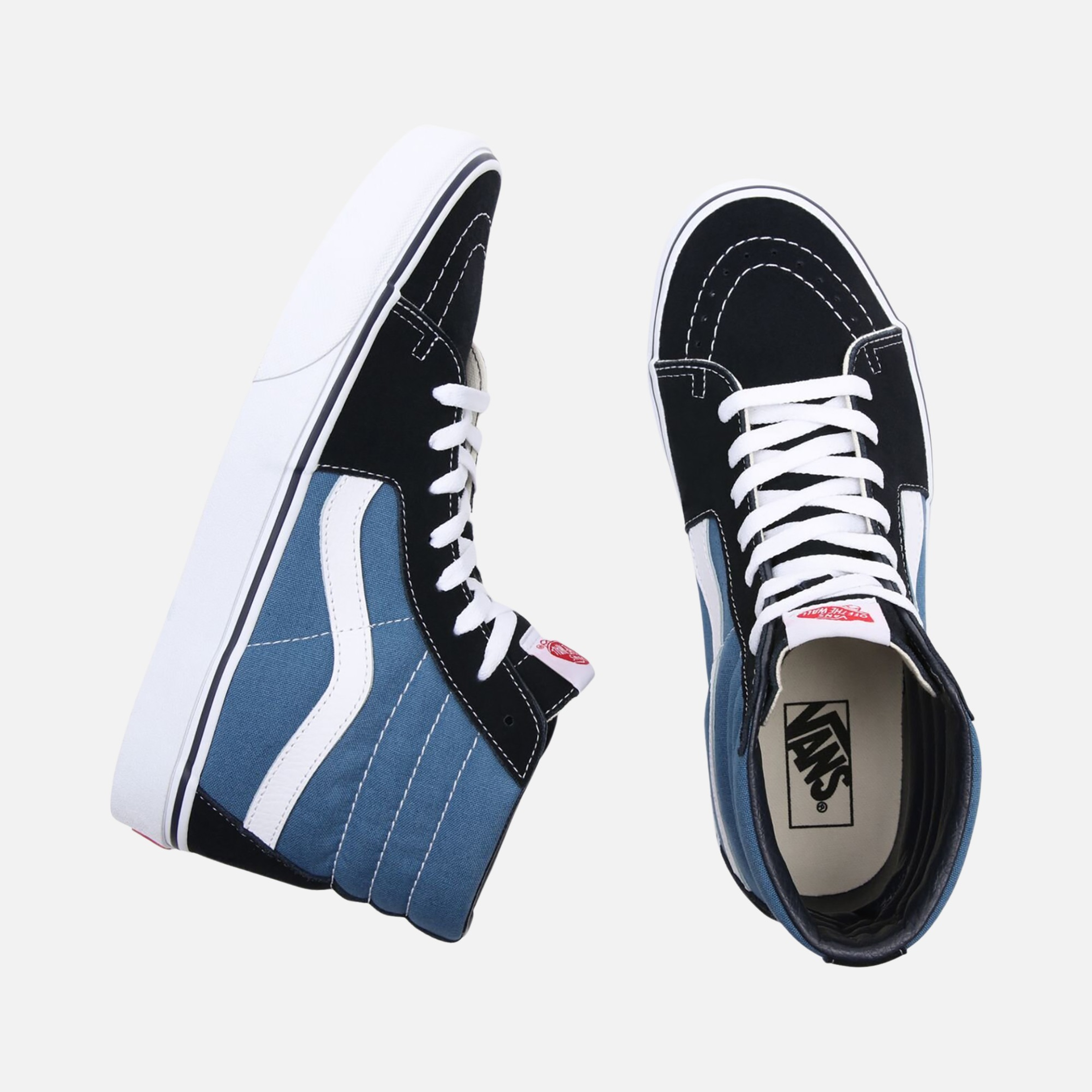 Vans SK8-High Canvas & Suede Erkek Spor Ayakkabı