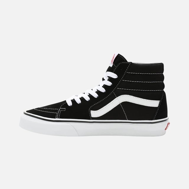 Vans Vans Siyah SK8-High Canvas & Suede Unisex Spor Ayakkabı Barçın'da! Siyah - 3. görsel