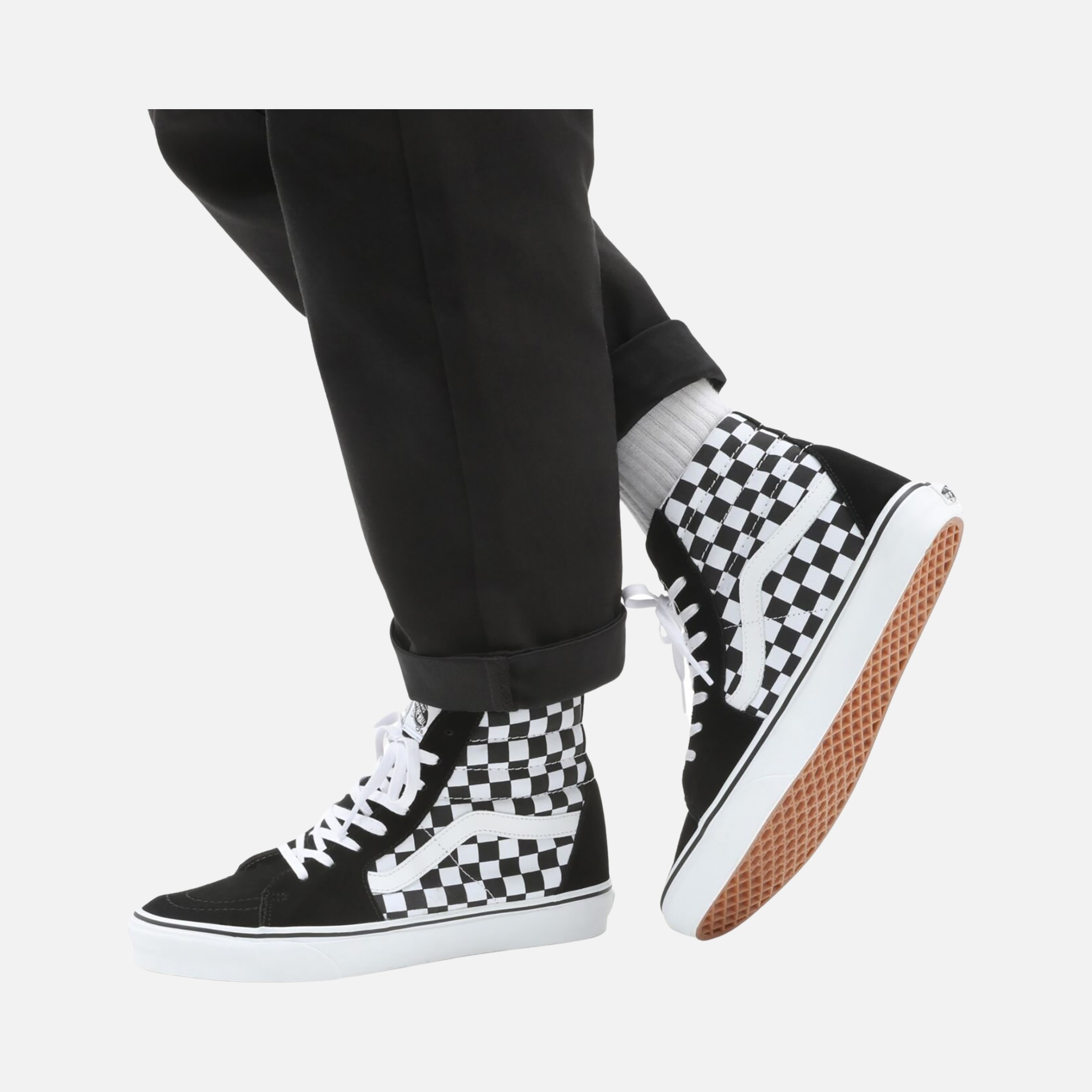 Vans Checkerboard SK8 High Unisex Spor Ayakkabı