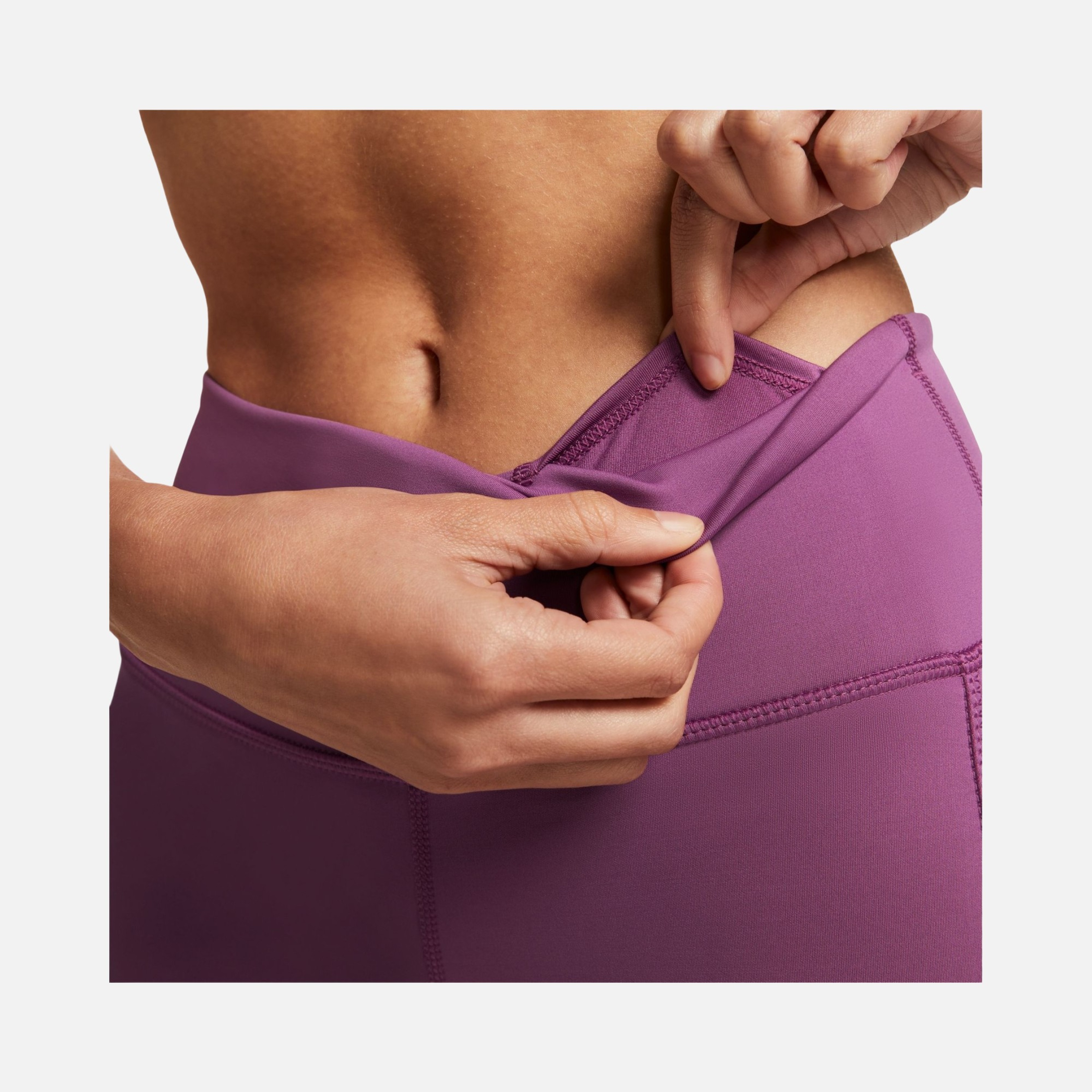 Nike Epic Lux Mid-Rise Running Kadın Tayt