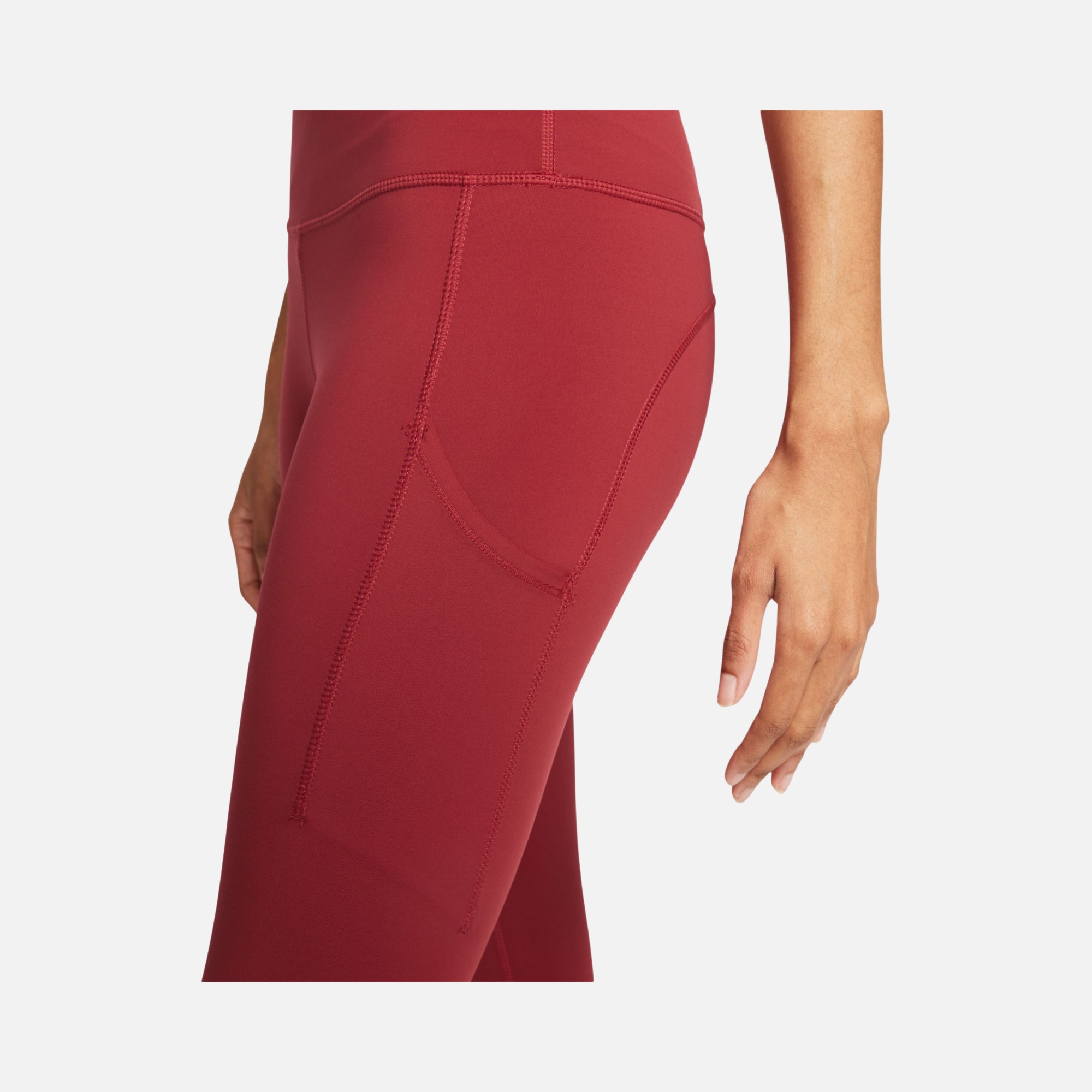 Nike Epic Lux Mid-Rise Running Kadın Tayt