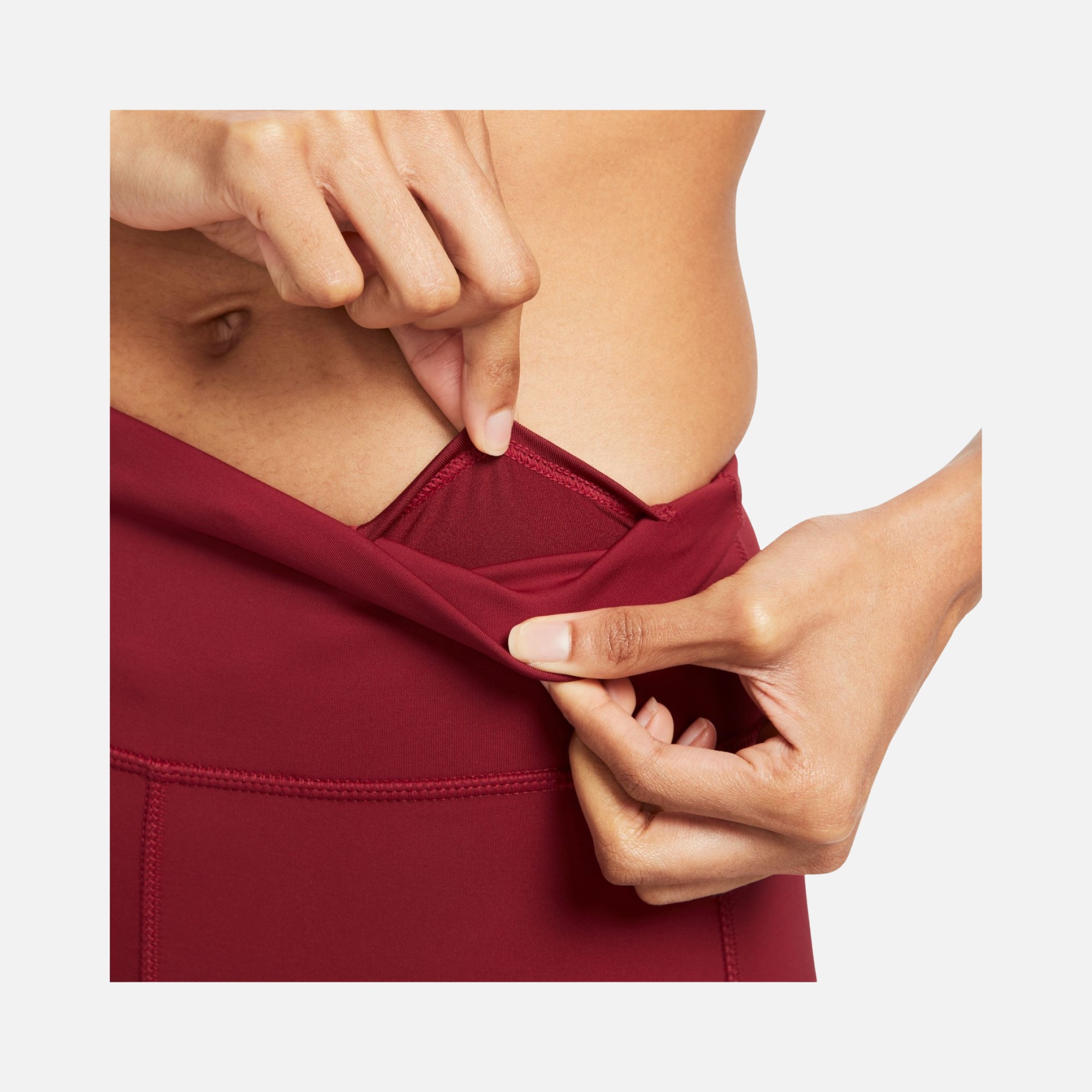 Nike Epic Lux Mid-Rise Running Kadın Tayt