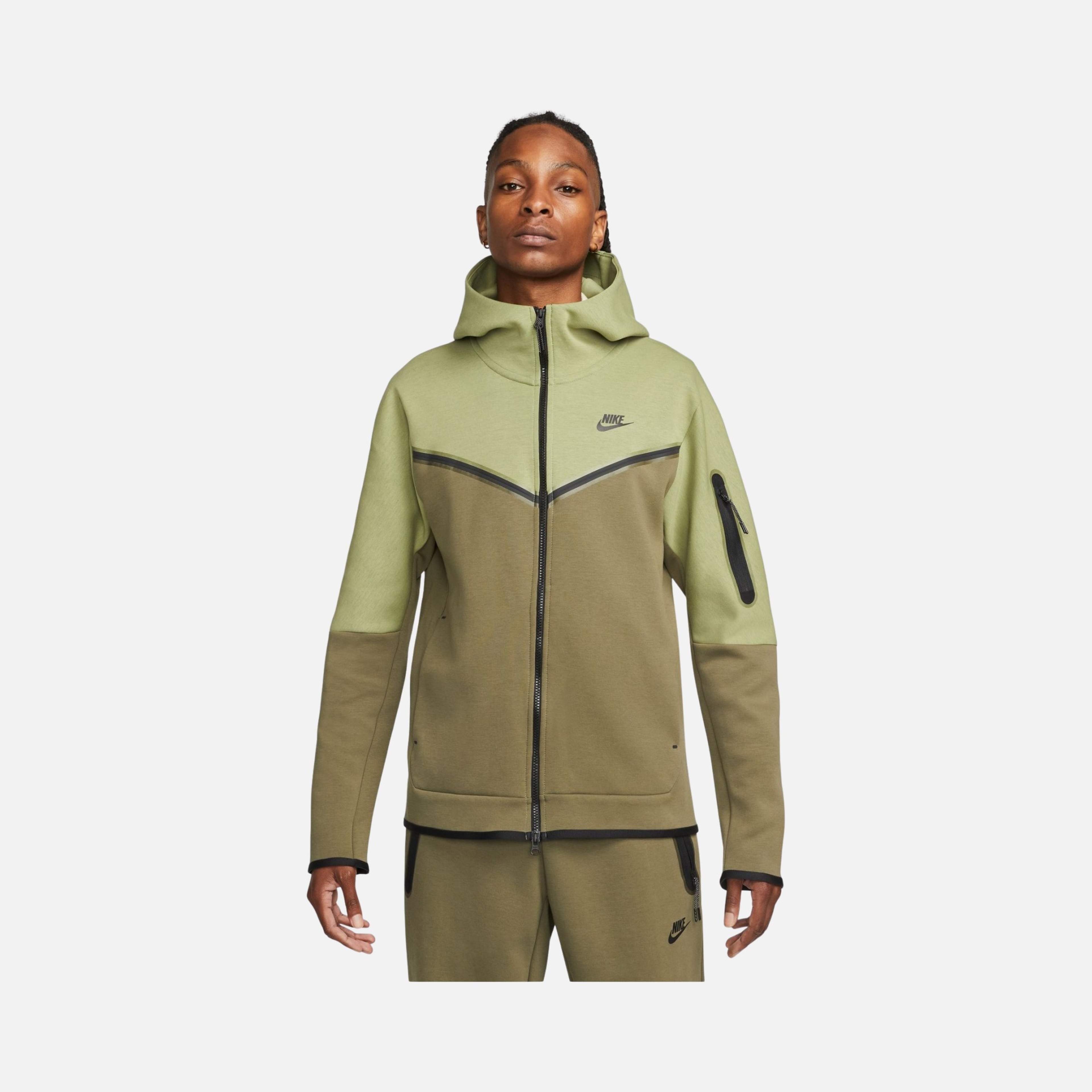 Nike Sportswear Tech Fleece Full-Zip Hoodie Erkek Sweatshirt