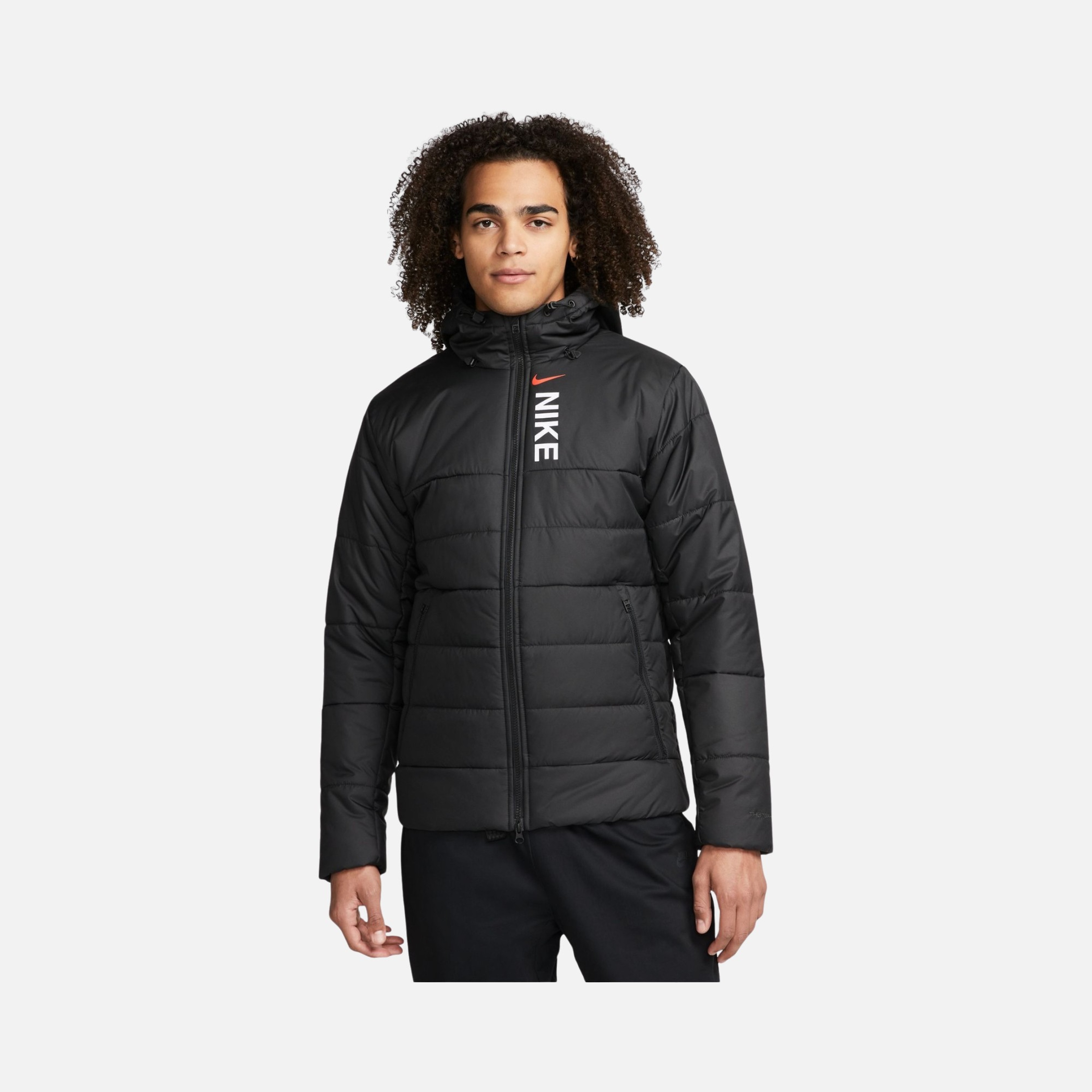 Nike Sportswear Hybrid Synthetic-Fill Full-Zip Hoodie Erkek Mont