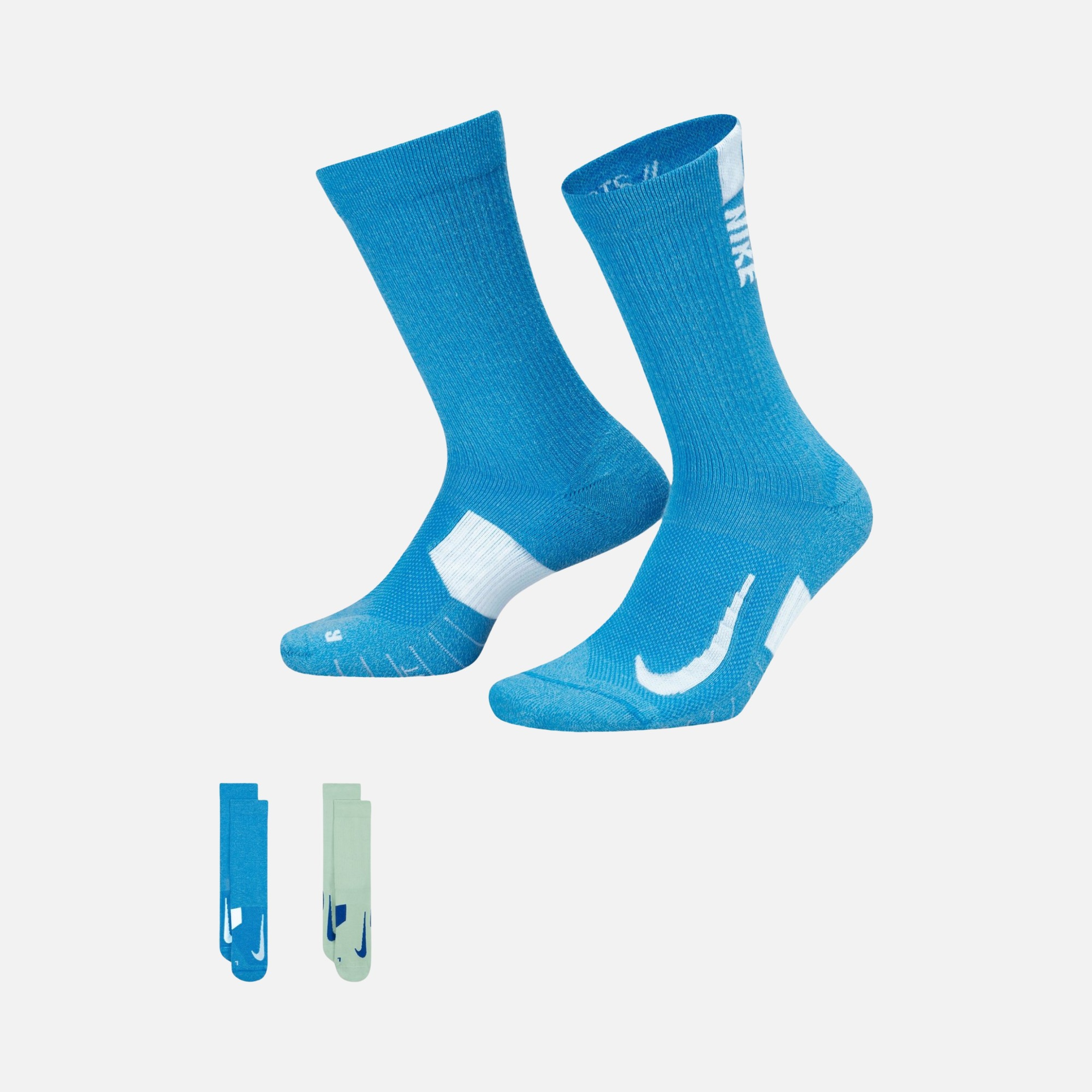 Nike Multiplier Crew (2 Pairs) Unisex Çorap