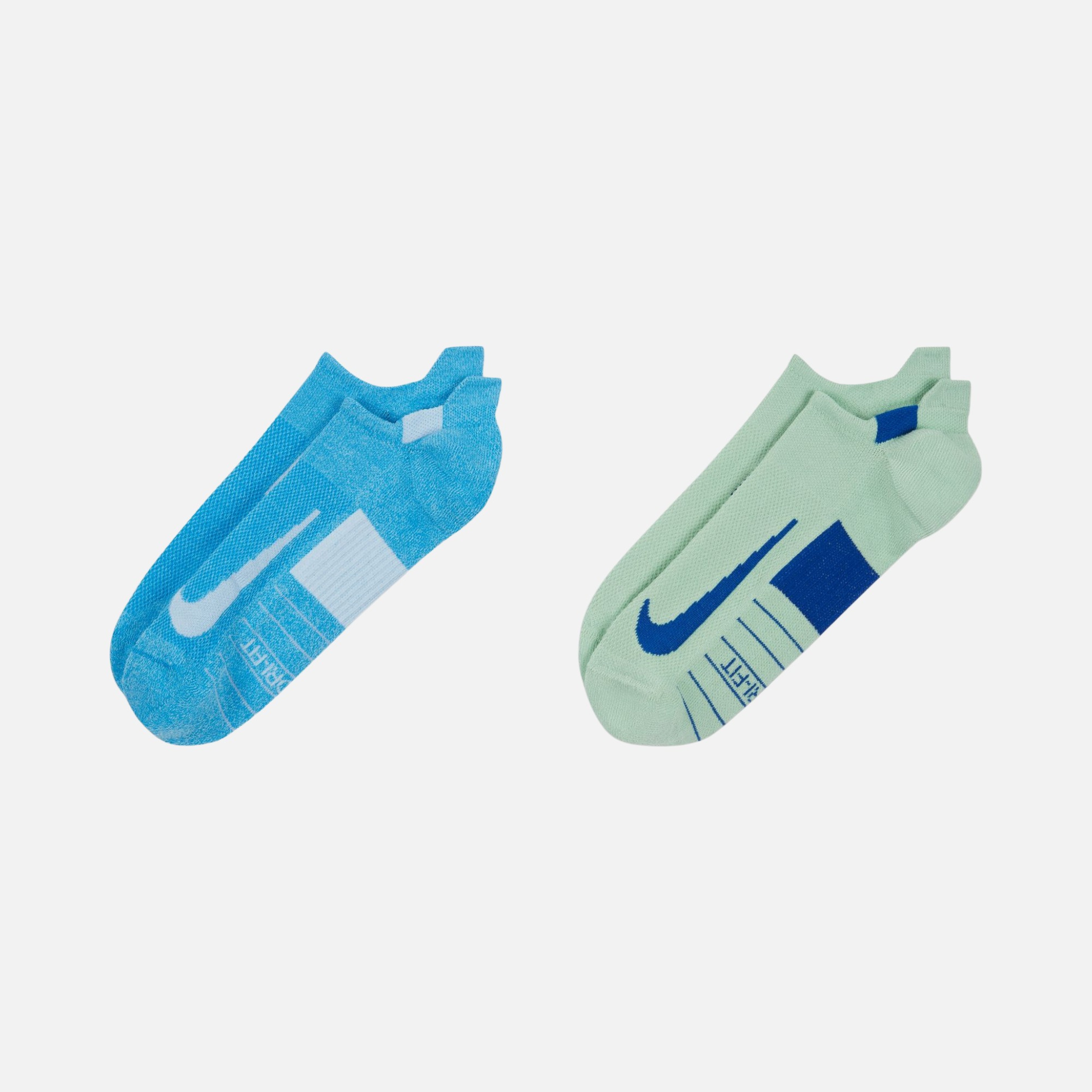 Nike Multiplier No-Show Running (2 Pair) Unisex Çorap