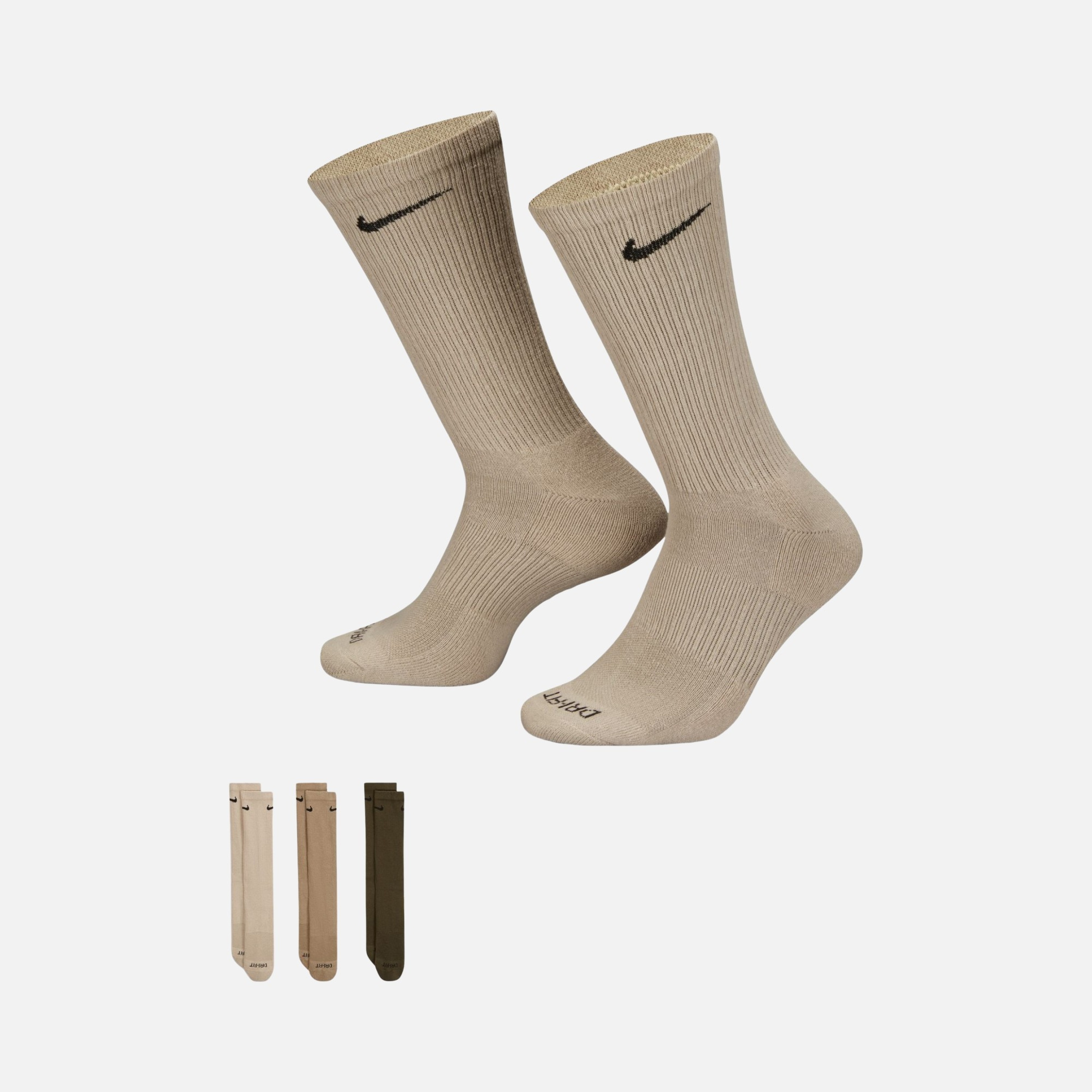 Nike Everyday Plus Cushioned Training Crew (3 Pairs) Unisex Çorap