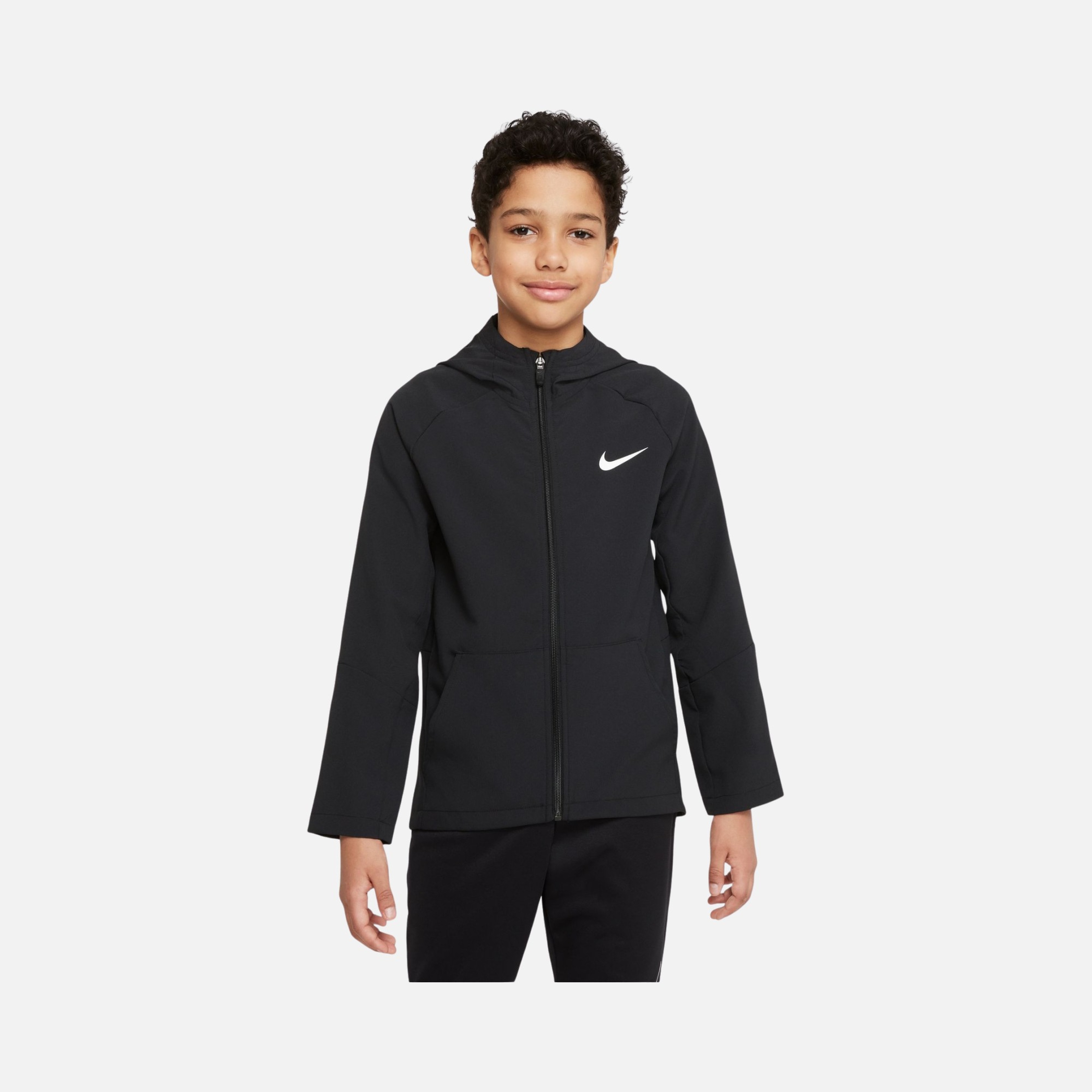 Nike Dri-Fit Woven Training Full-Zip Hoodie (Boys') Çocuk Ceket