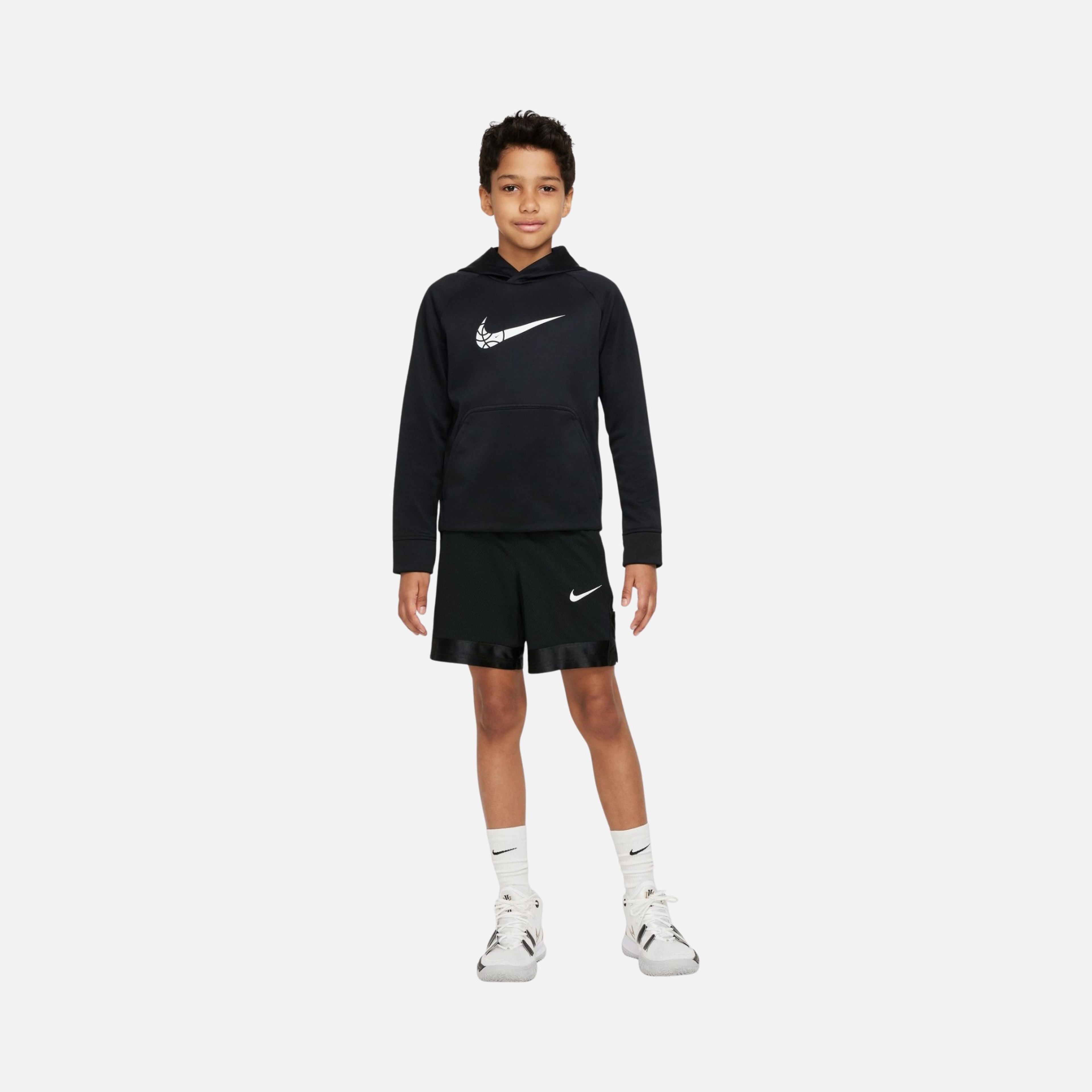 Nike Therma-Fit Basketball Graphic Pullover Hoodie (Boys') Çocuk Sweatshirt