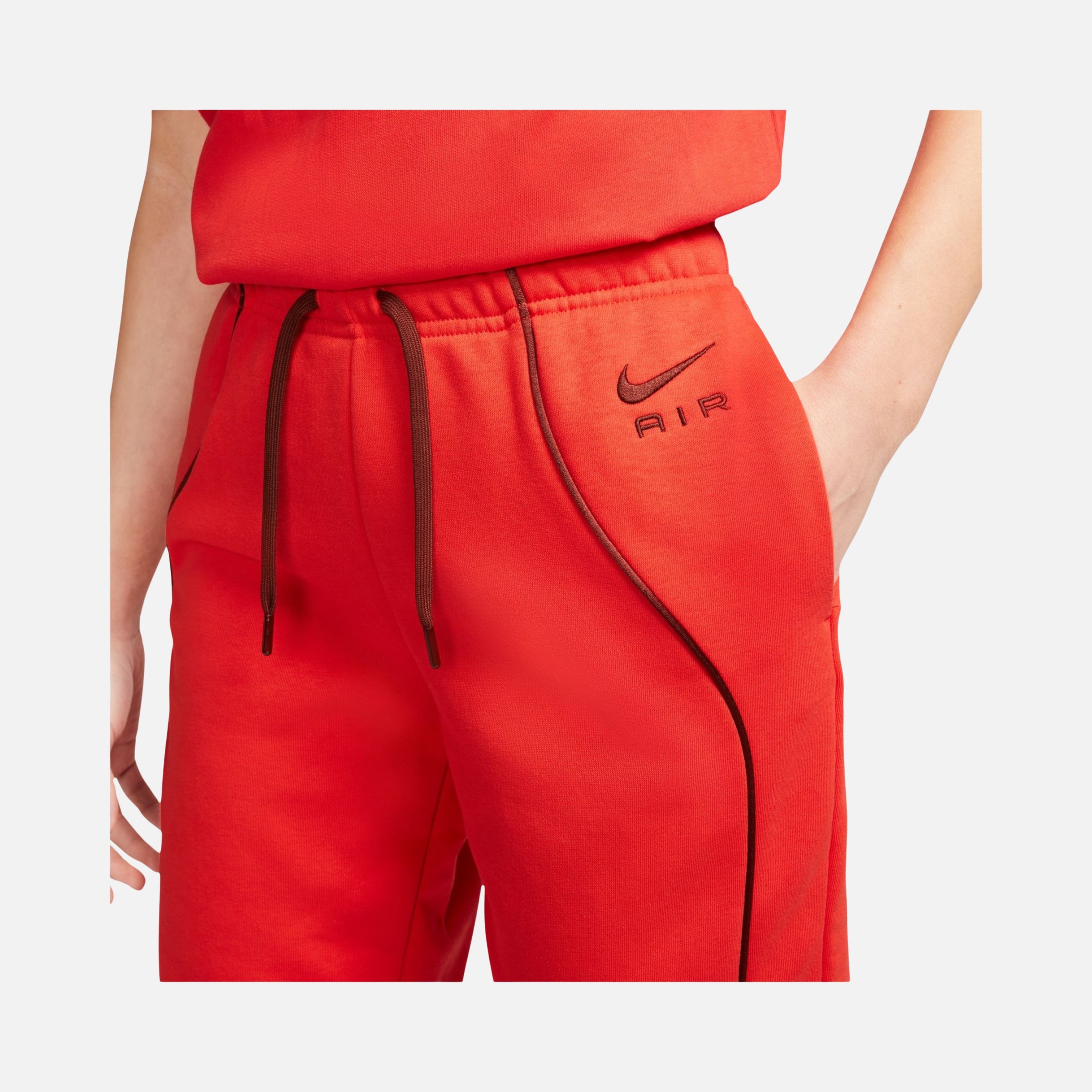 Nike Sportswear Air Mid-Rise Fleece Kadın Eşofman Altı