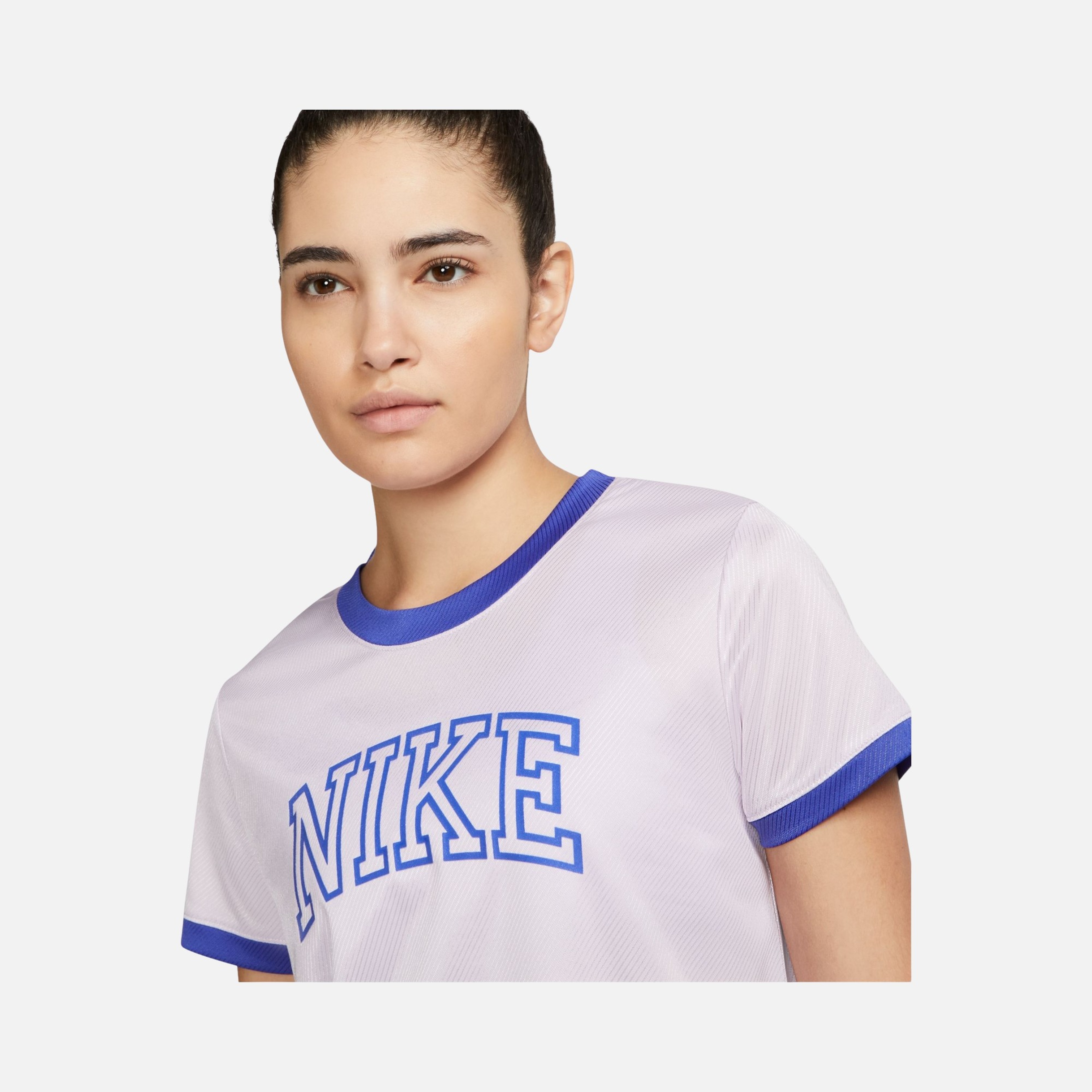 Nike Dri-Fit Swoosh Graphic Running Short-Sleeve Kadın Tişört