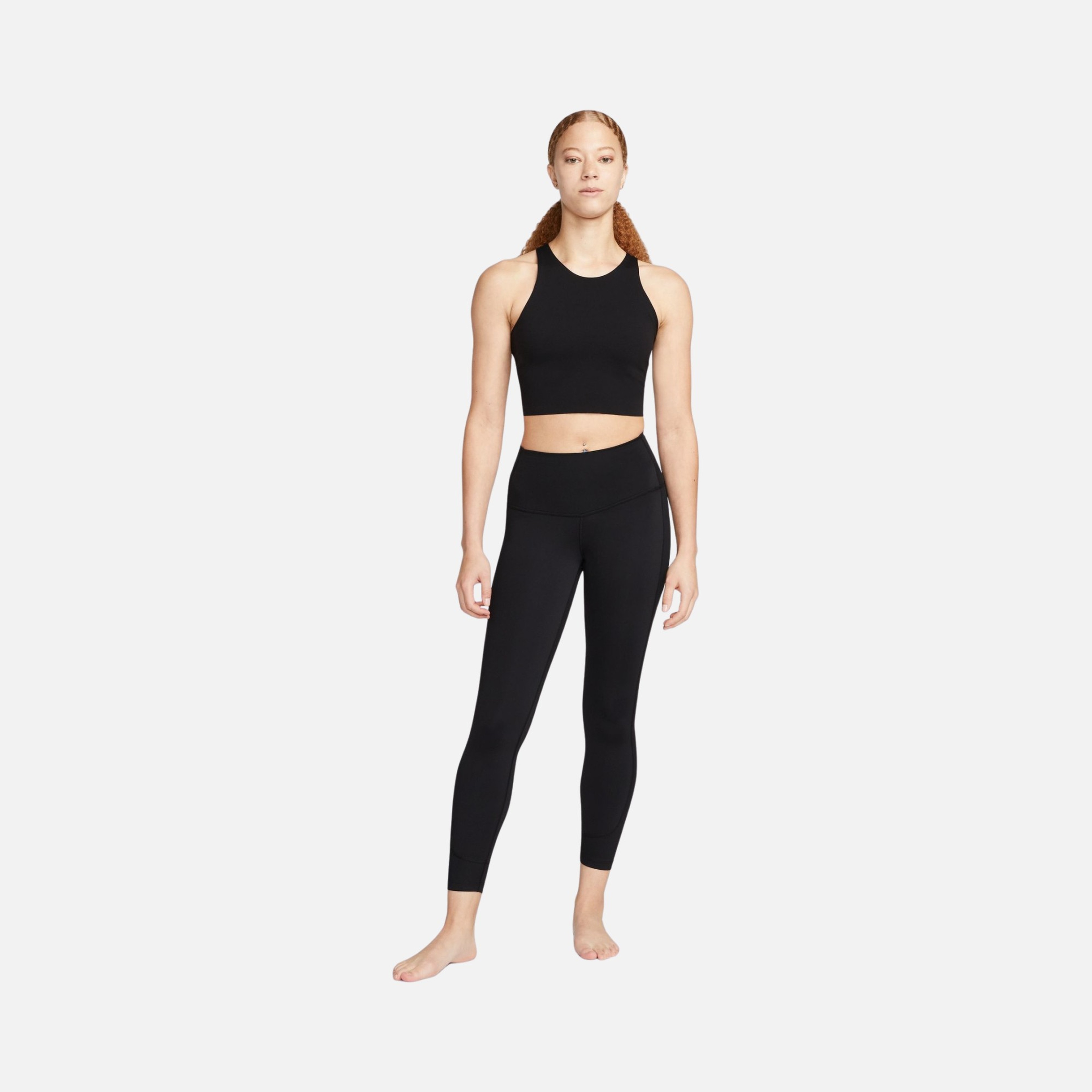 Nike Yoga Dri-Fit Luxe Cropped Training Kadın Atlet