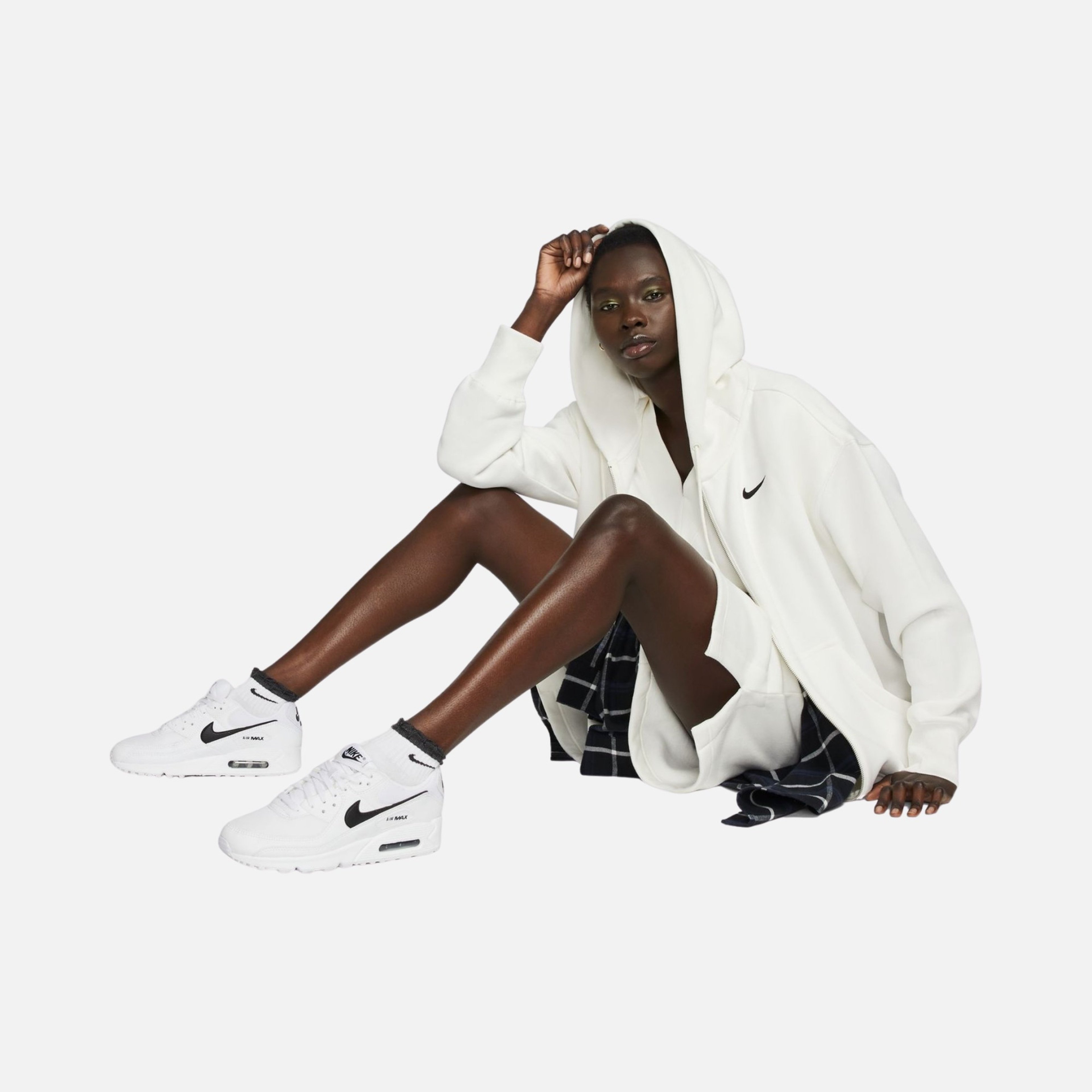 Nike Sportswear Phoenix Fleece Oversized Full-Zip Hoodie Kadın Sweatshirt