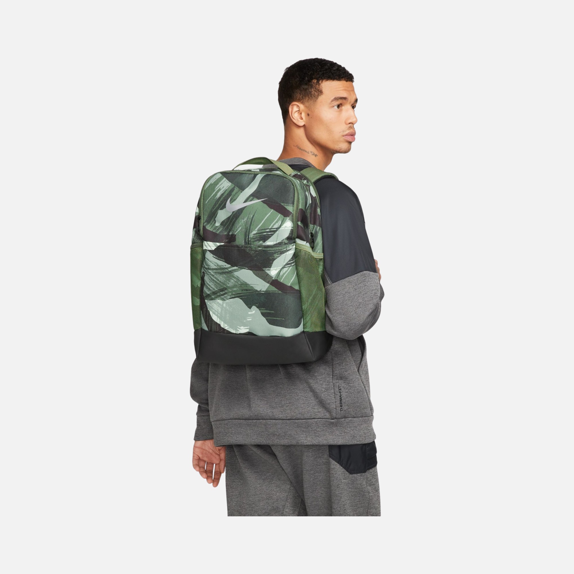 Nike Brasilia Printed Training (24 L) Erkek Sırt Çantası