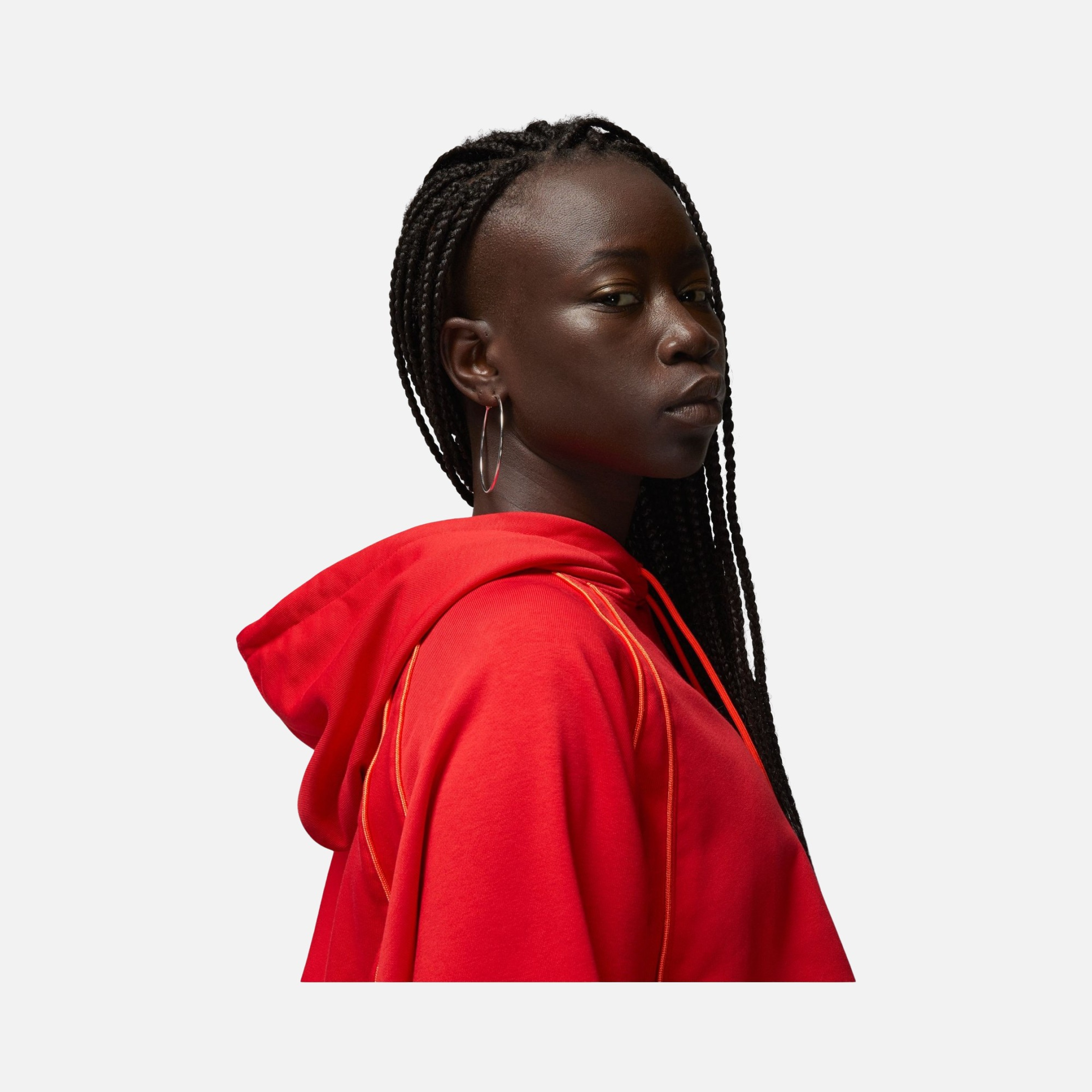 Nike Jordan Sport Cropped Pullover Hoodie Kadın Sweatshirt