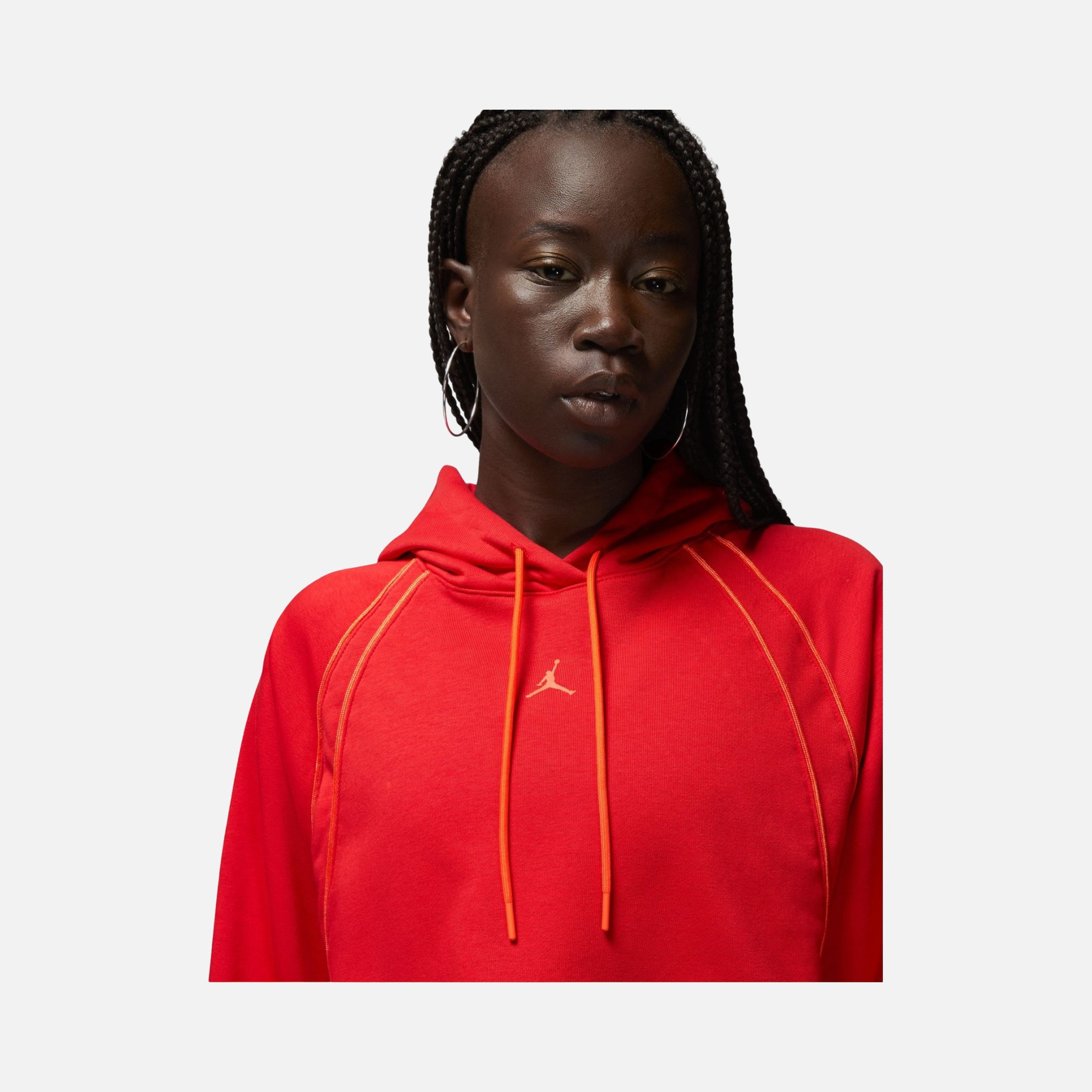 Nike Jordan Sport Cropped Pullover Hoodie Kadın Sweatshirt