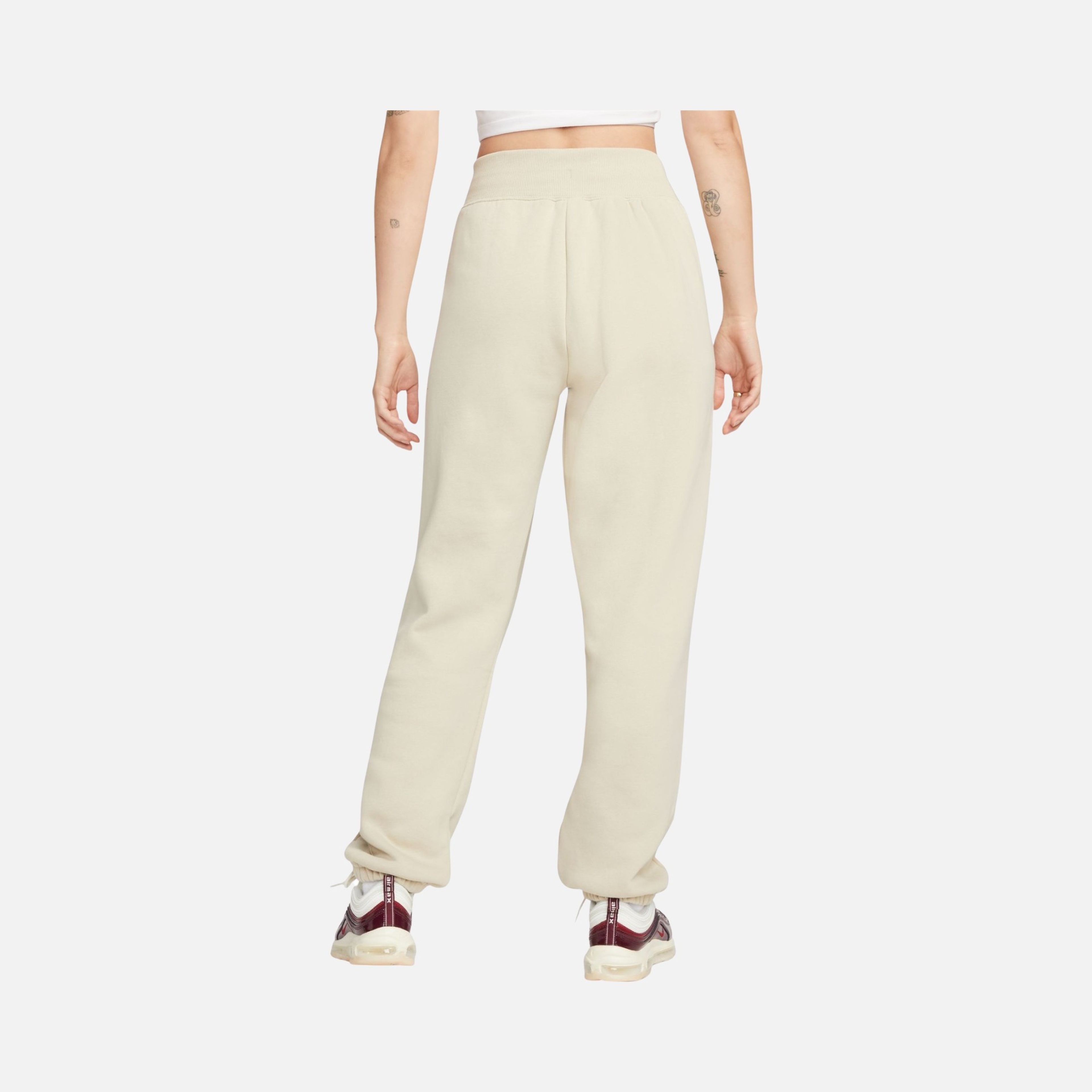 Nike Sportswear Phoenix Fleece High Waisted Oversized Kadın Eşofman Altı