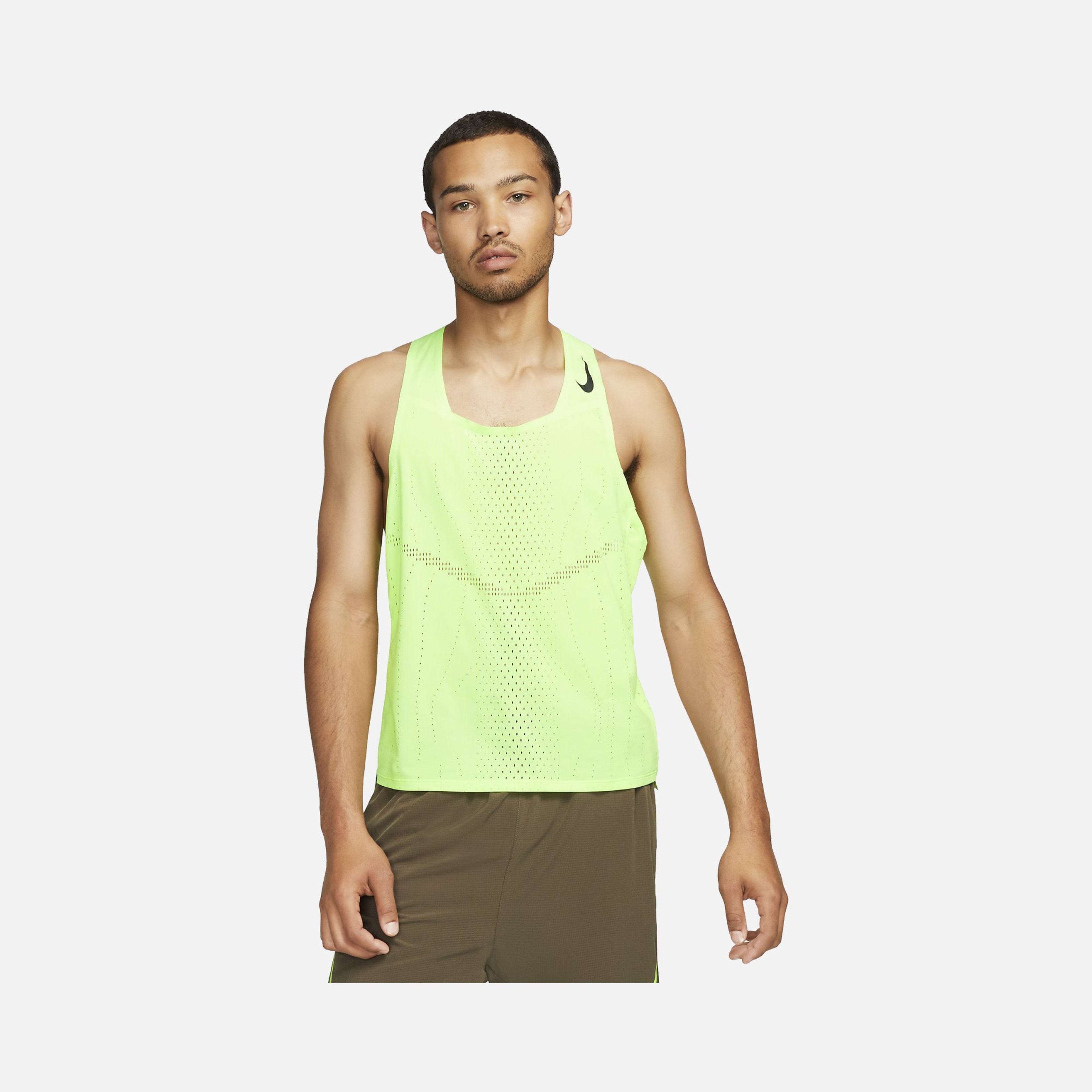 Nike Dri-Fit ADV AeroSwift Singlet Running Racing Erkek Atlet