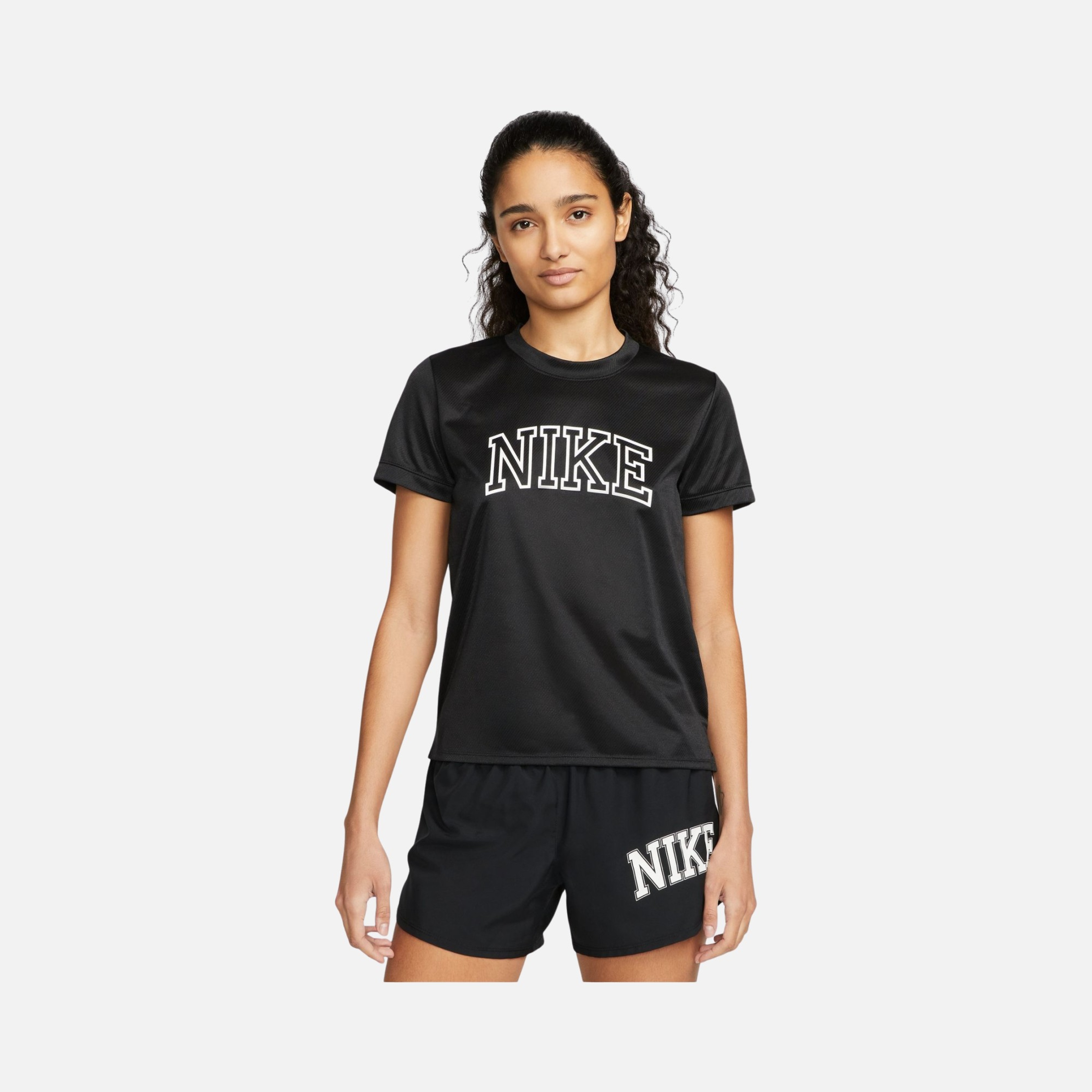 Nike Dri-Fit Swoosh Graphic Running Short-Sleeve Kadın Tişört