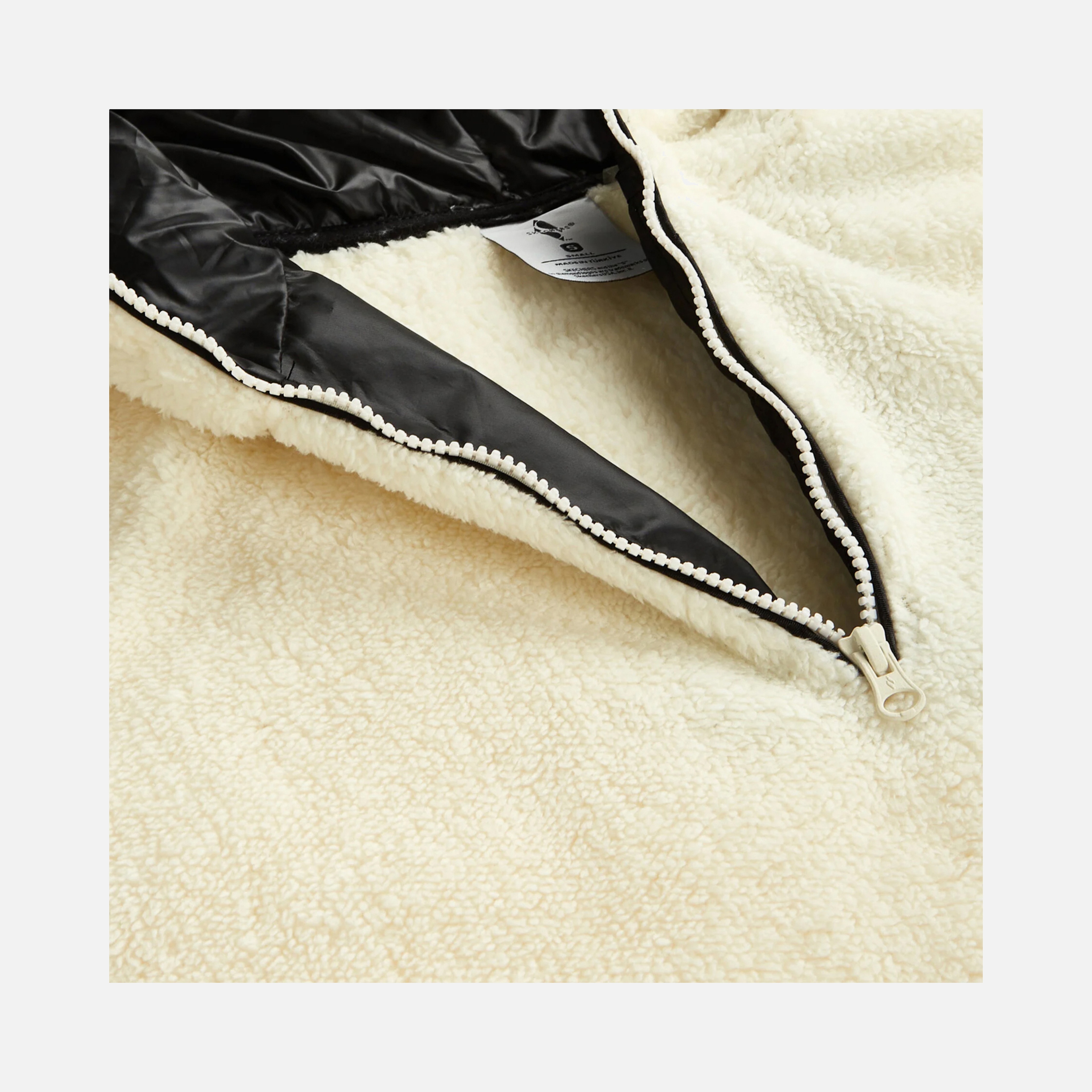 Skechers Outdoor Fleece Half-Zip Sherpa Hoodie Kadın Sweatshirt