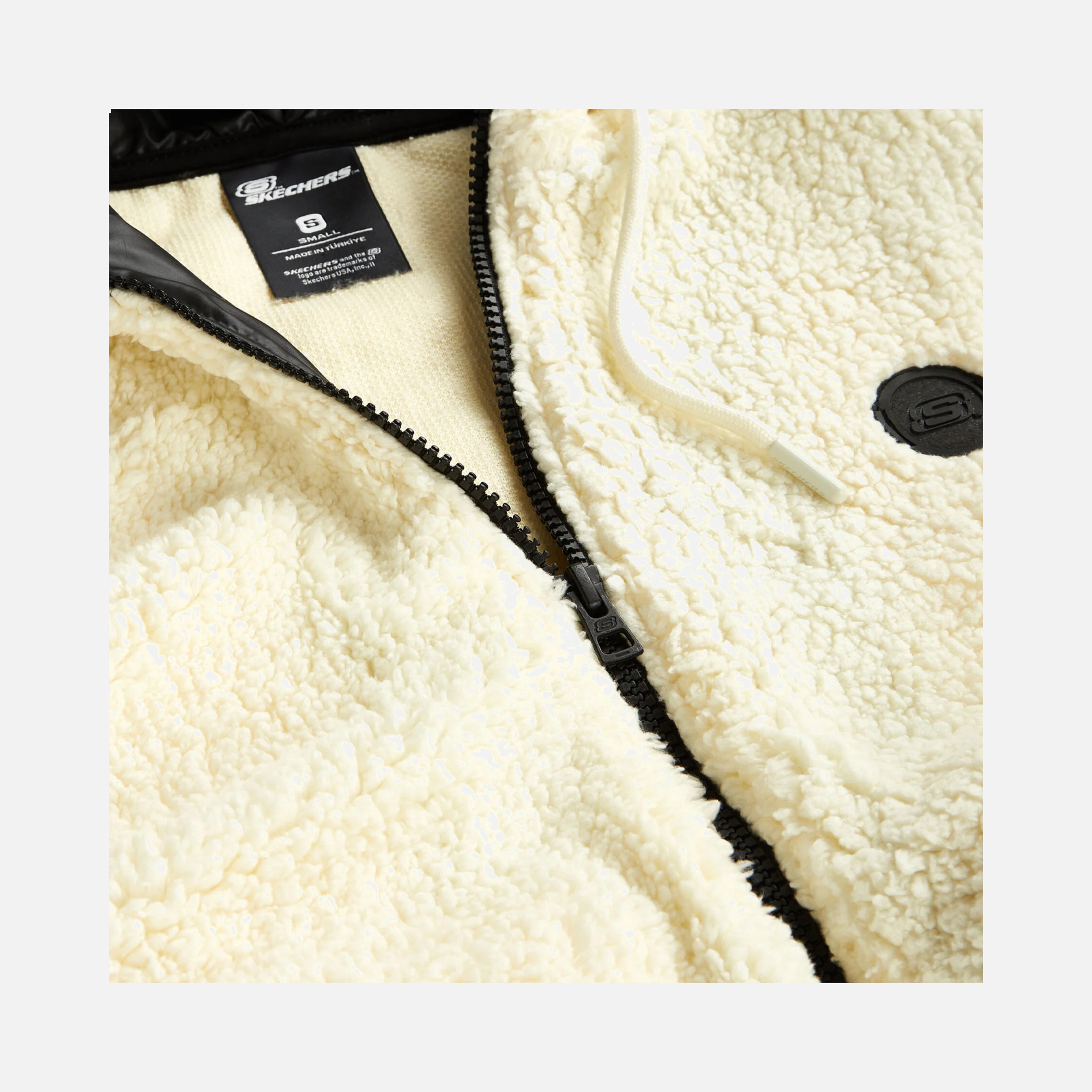 Skechers Outdoor Fleece Sherpa Full-Zip Hoodie Kadın Sweatshirt