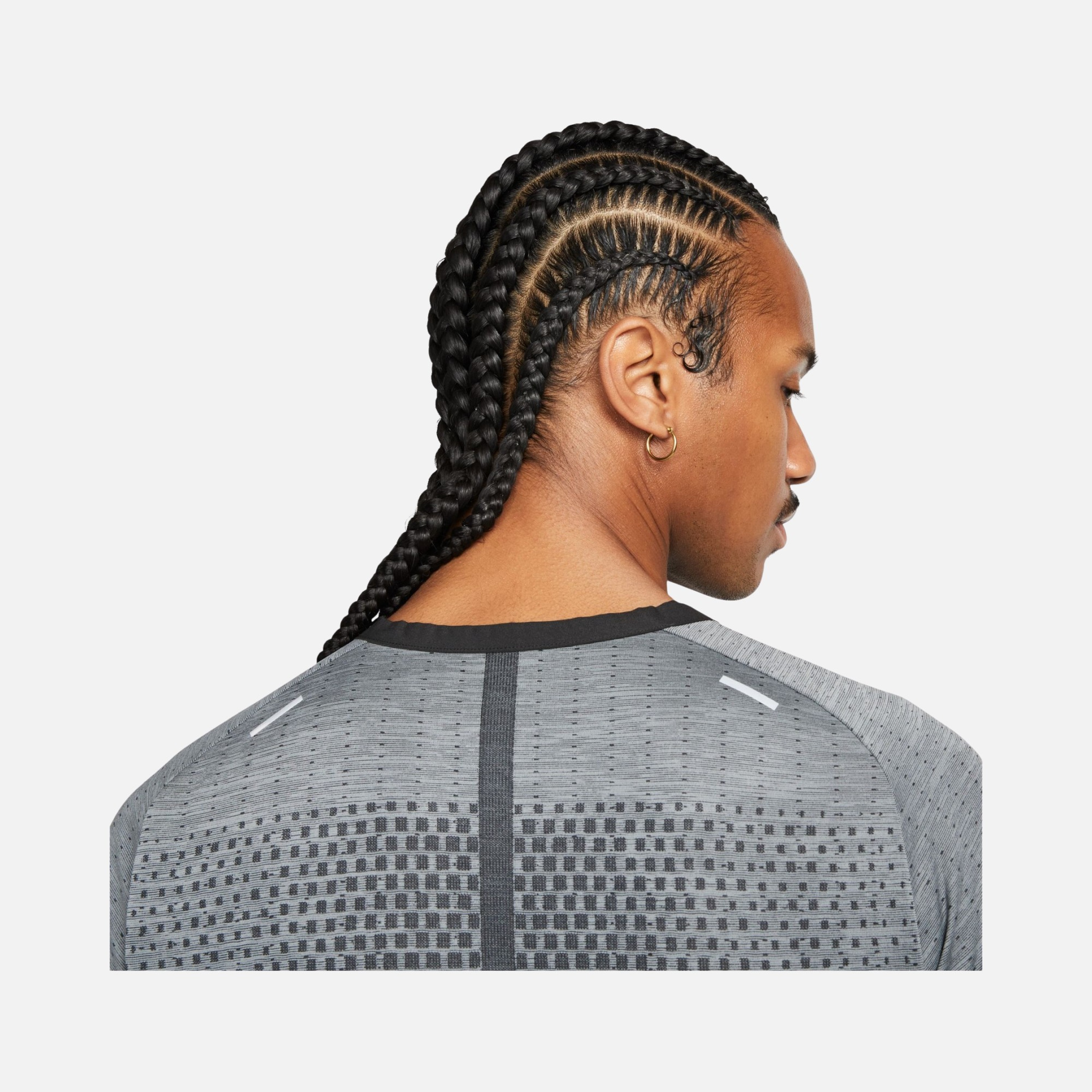 Nike Dri-Fit ADV TechKnit Ultra Running Short-Sleeve Erkek Tişört