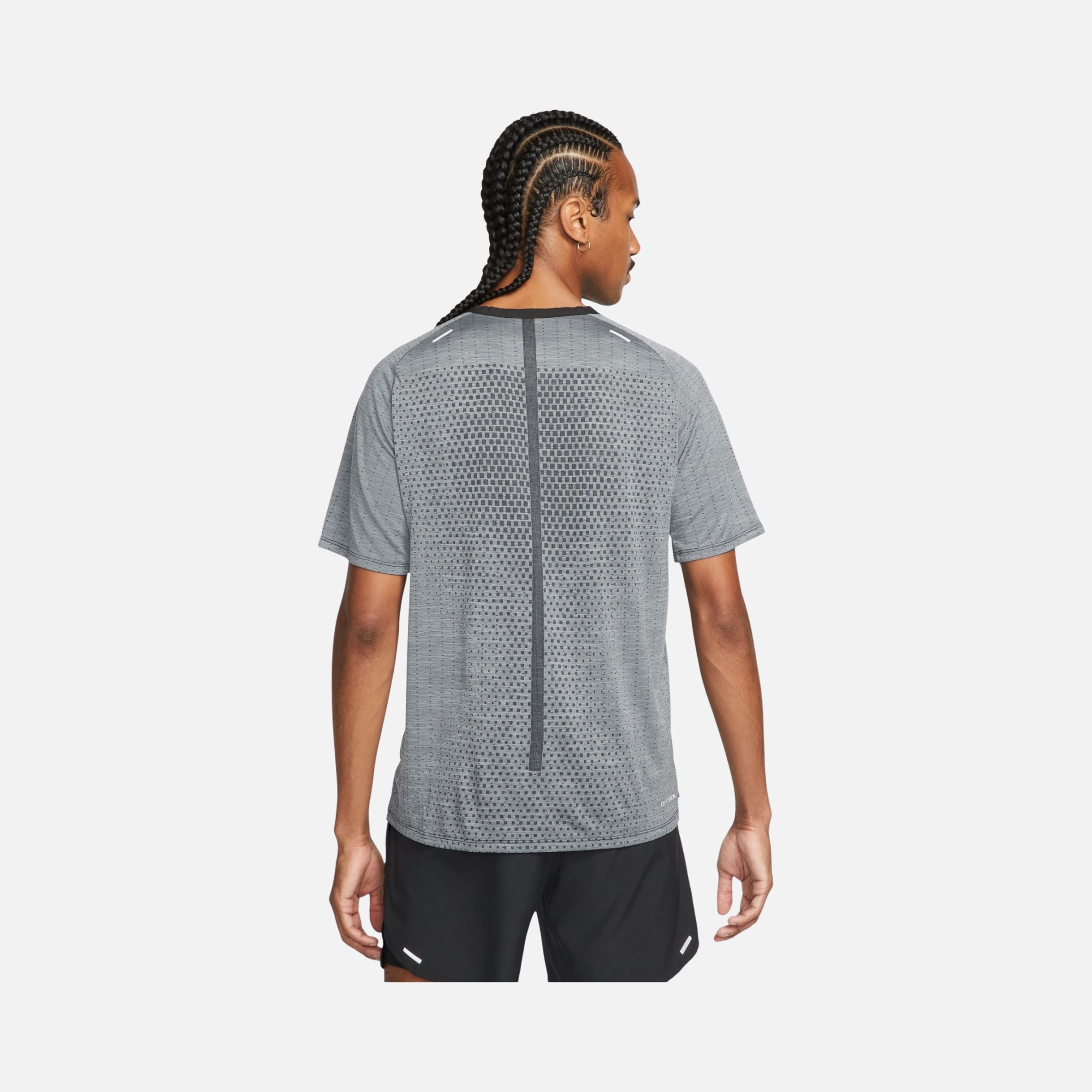 Nike Dri-Fit ADV TechKnit Ultra Running Short-Sleeve Erkek Tişört