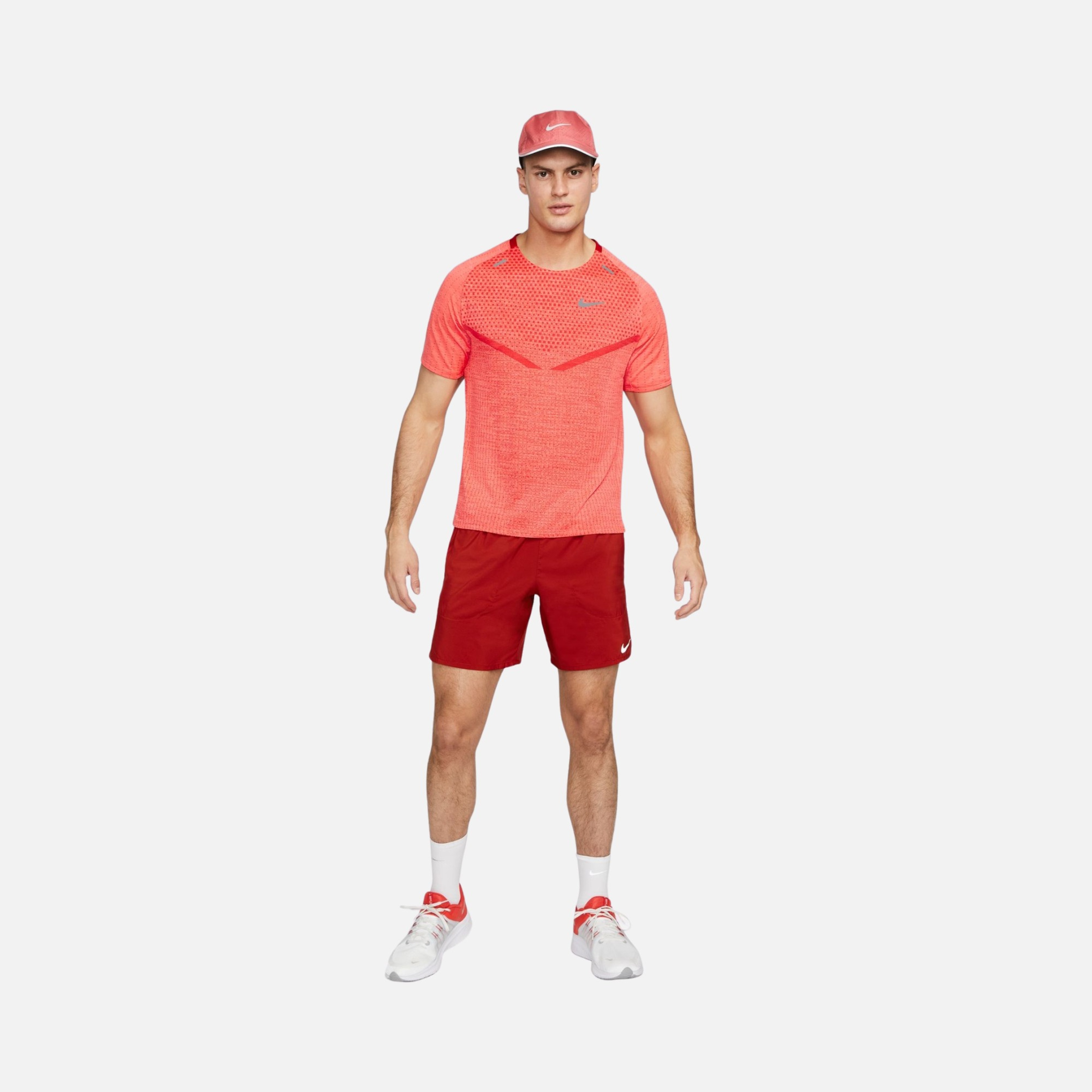 Nike Dri-Fit ADV TechKnit Ultra Running Short-Sleeve Erkek Tişört