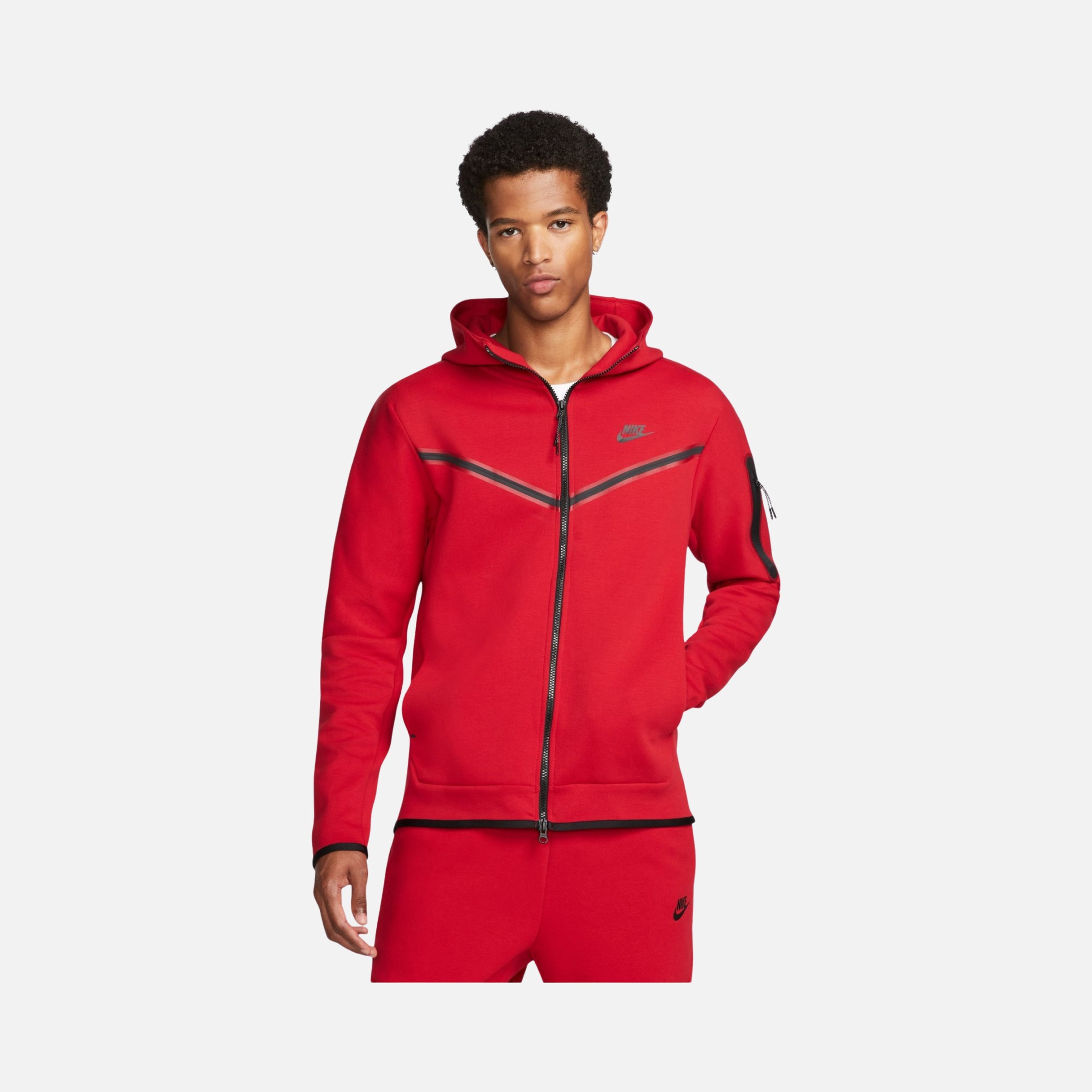 Nike Sportswear Tech Fleece Full-Zip Hoodie Erkek Sweatshirt