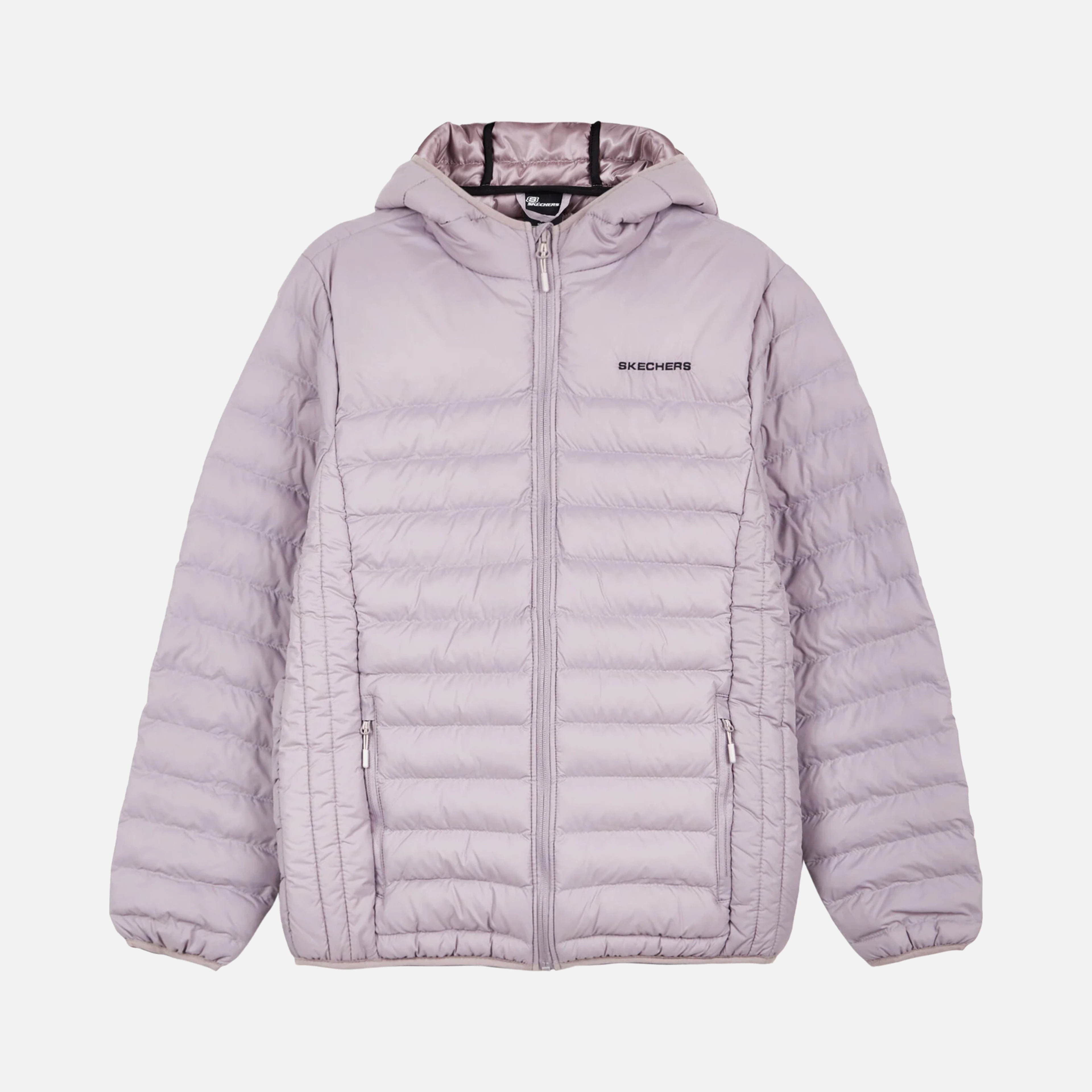 Skechers Essential Padded Lightweight Full-Zip Hoodie Erkek Mont