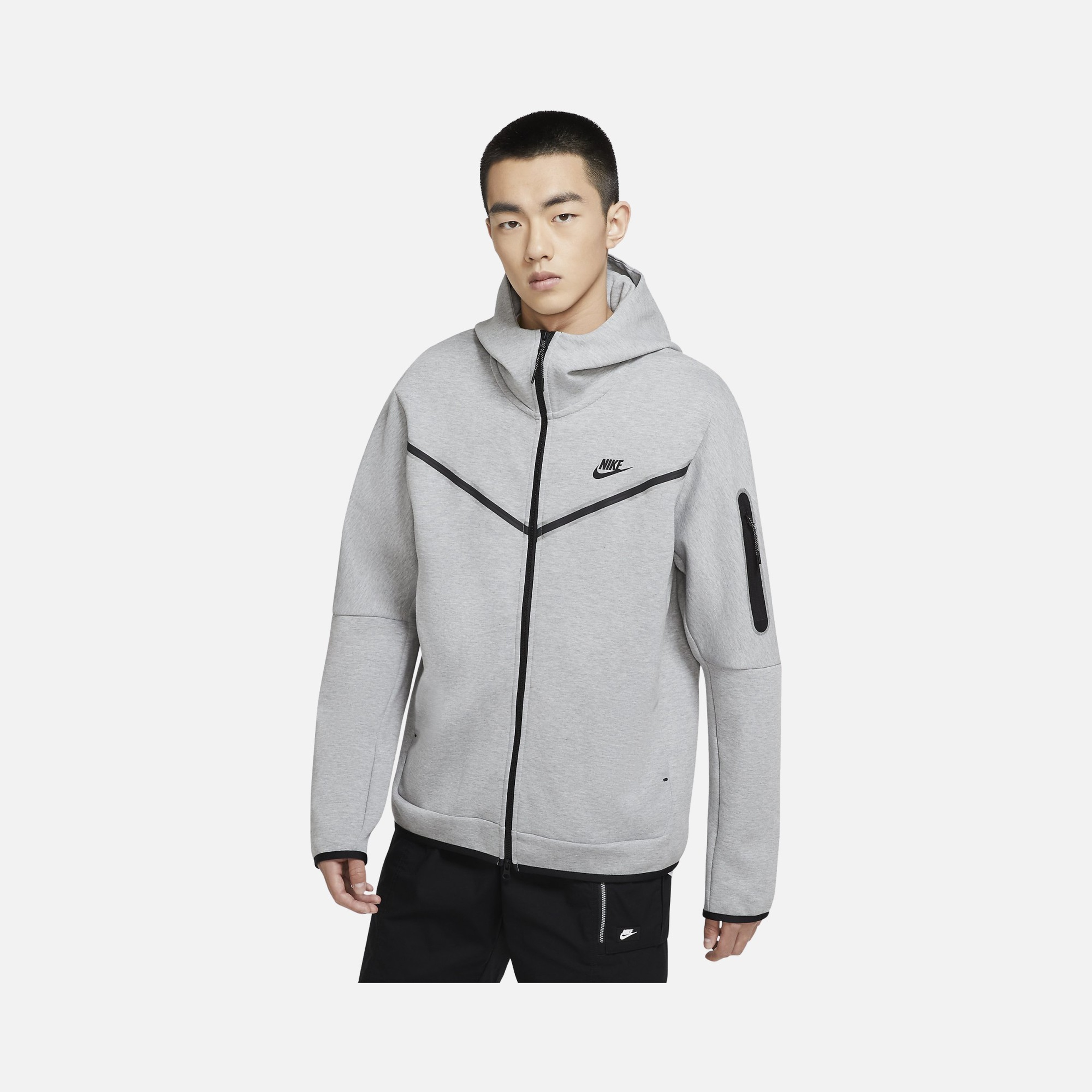 Nike Sportswear Tech Fleece Full-Zip Hoodie Erkek Sweatshirt