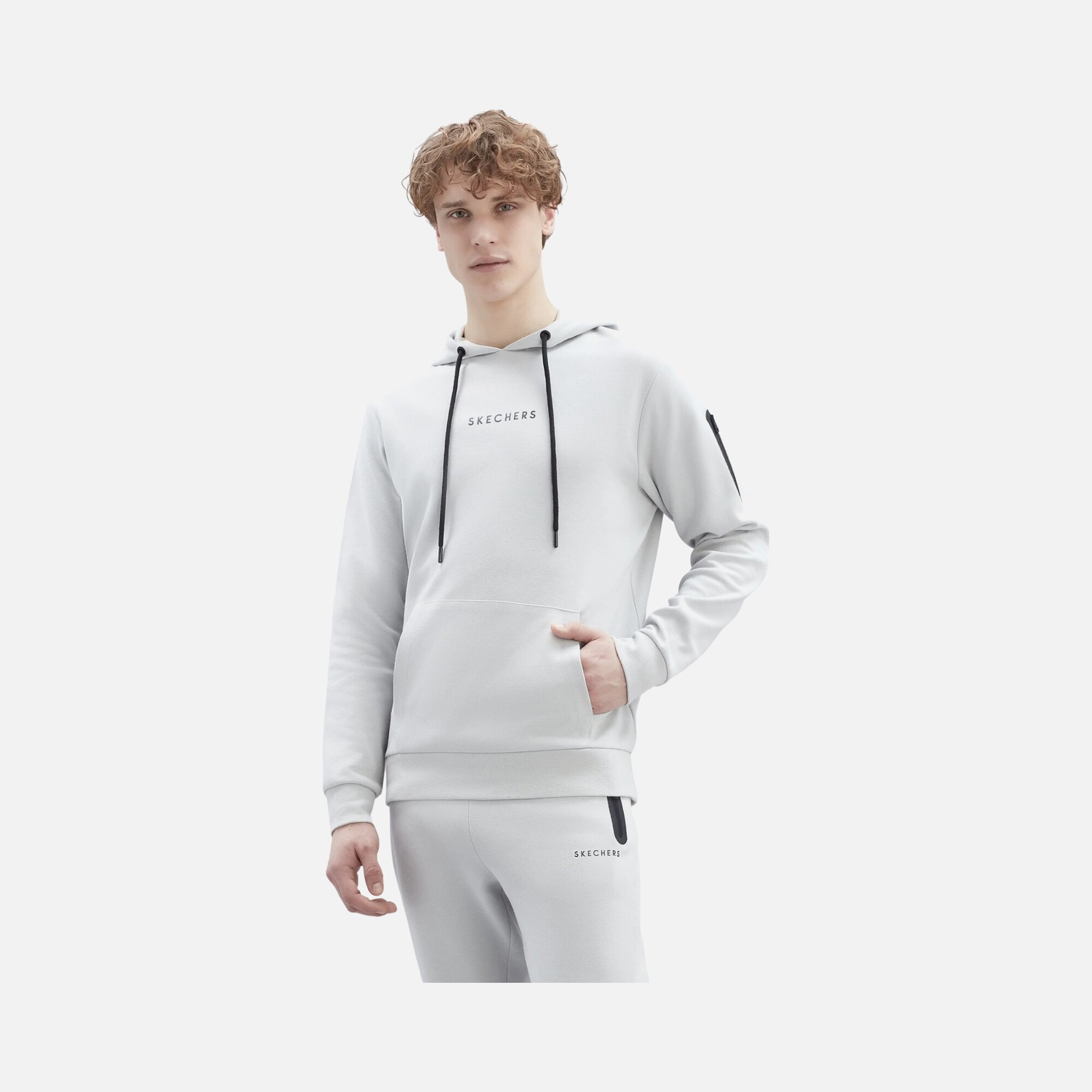 Skechers Sportswear 2 Xi Lock Arm Zipped Hoodie Erkek Sweatshirt