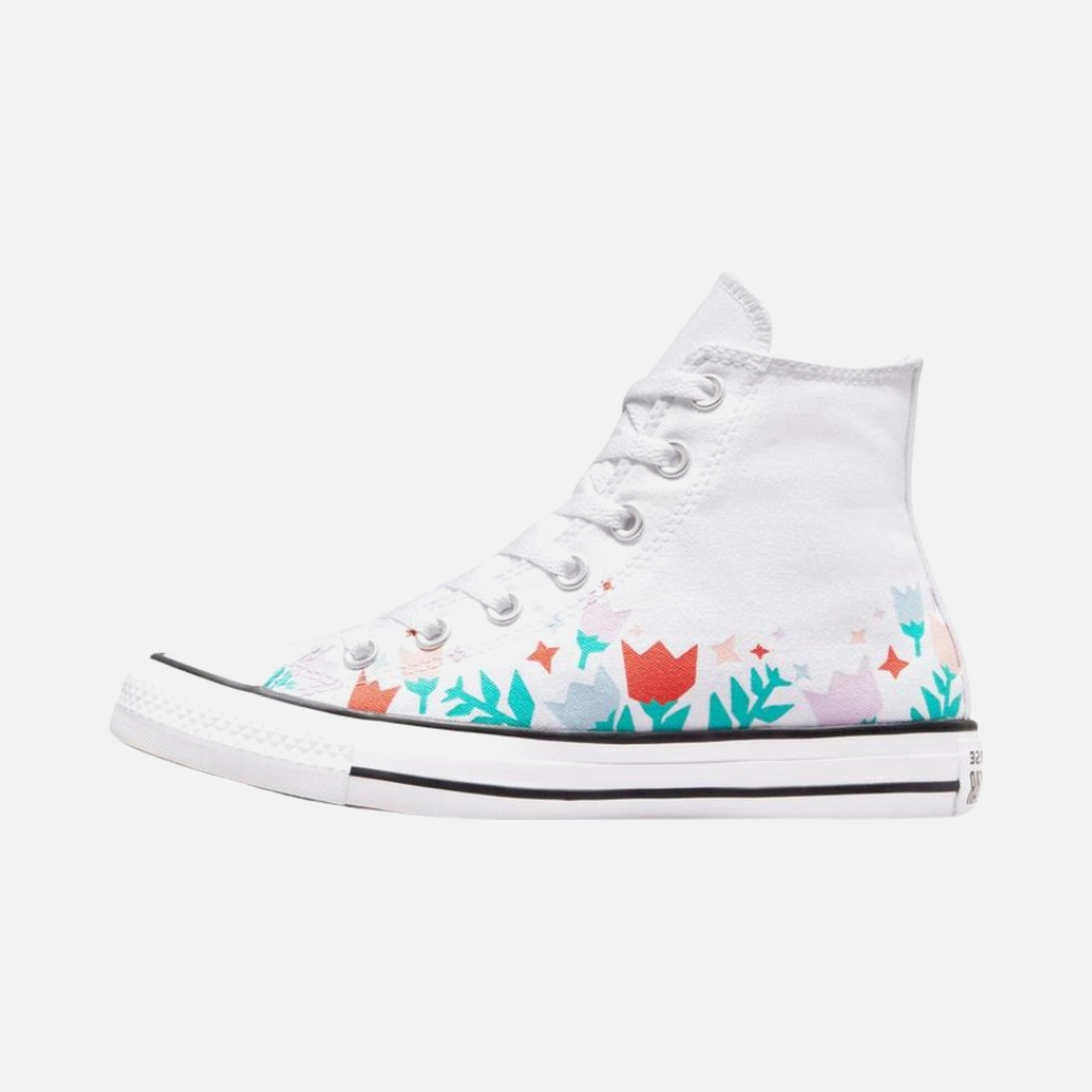 Converse Chuck Taylor All Star Crafted Florals Mid Kadın Spor Ayakkabı