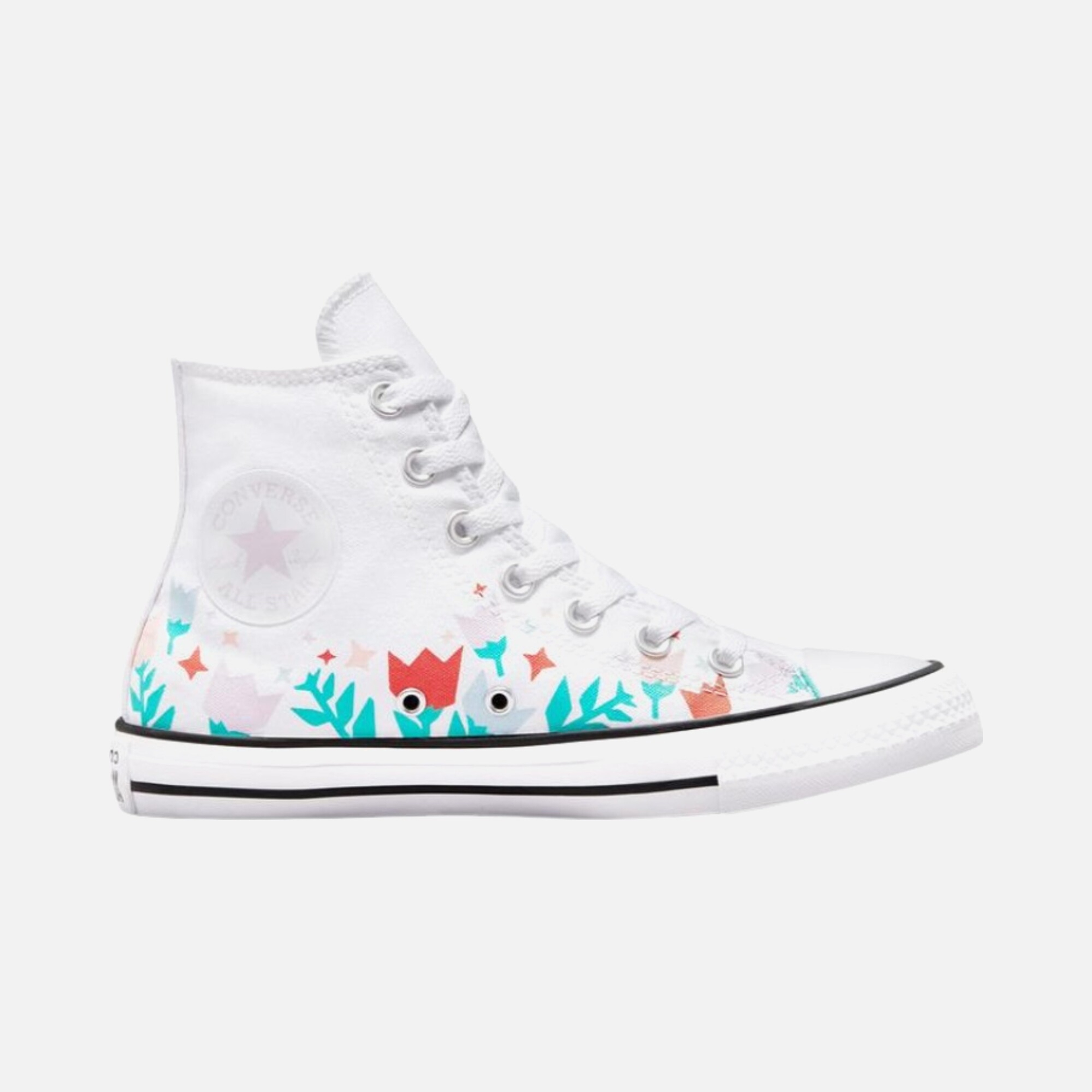 Converse Chuck Taylor All Star Crafted Florals Mid Kadın Spor Ayakkabı
