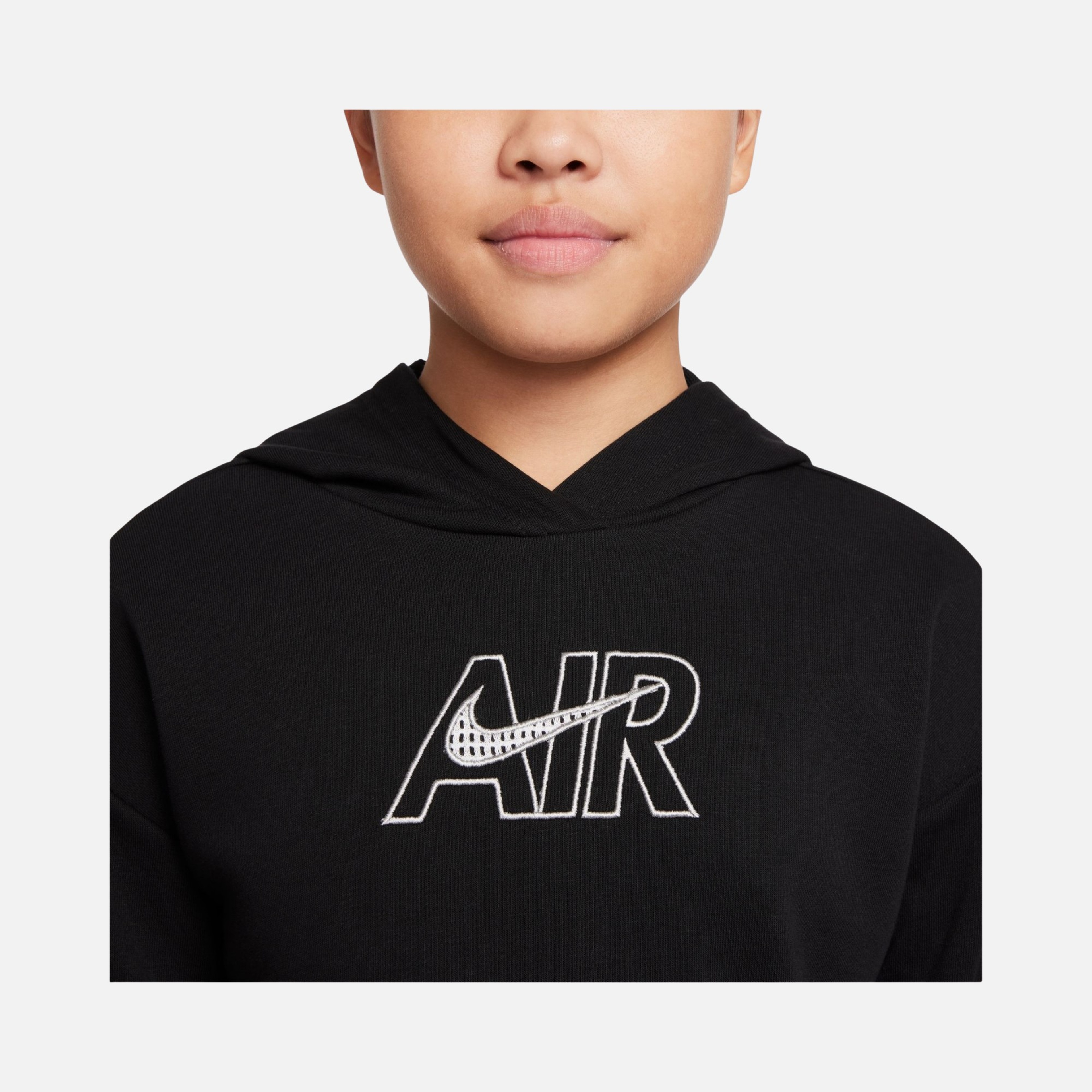 Nike Sportswear Air French Terry Cropped Hoodie (Girls') Çocuk Sweatshirt