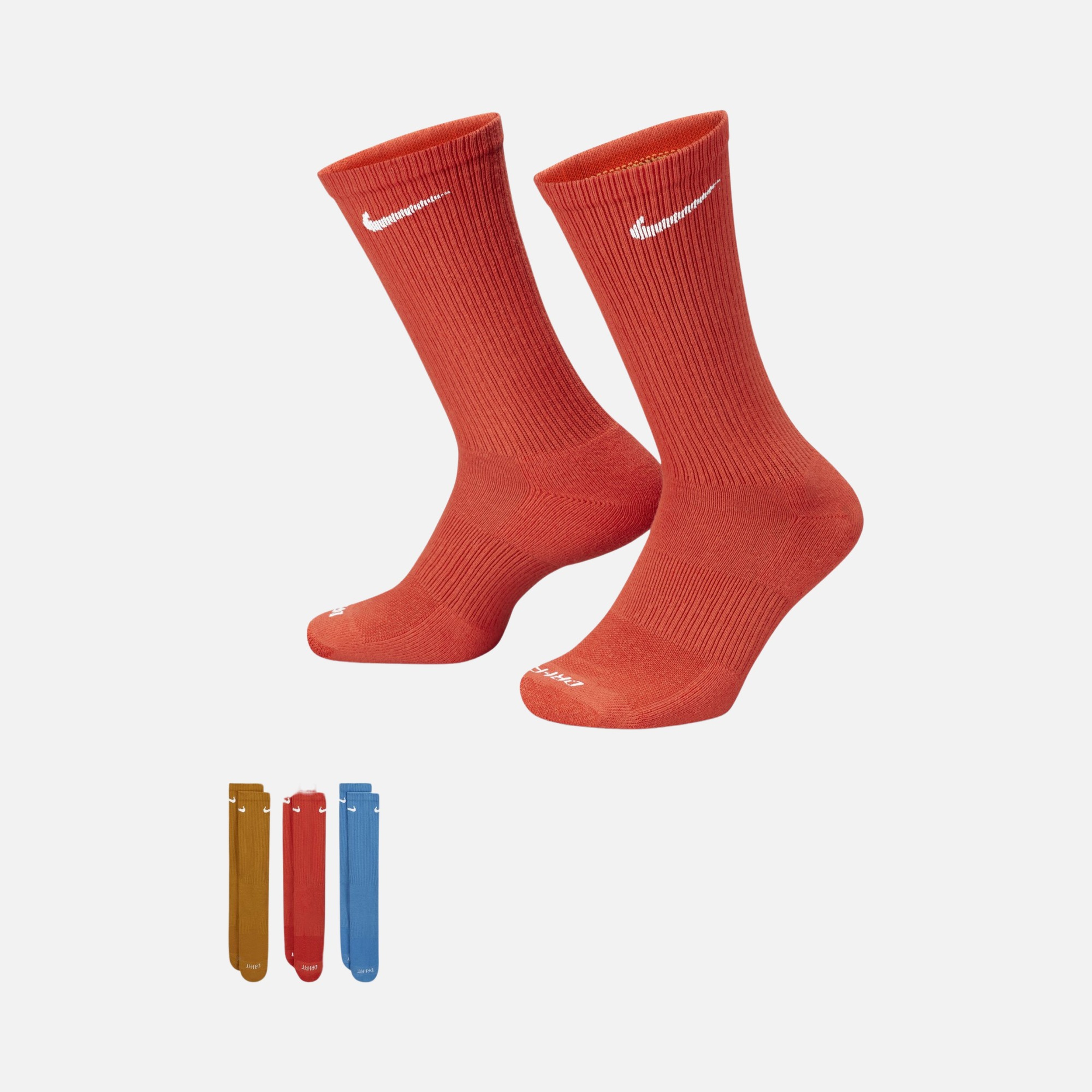 Nike Everyday Plus Cushioned Training Crew (3 Pairs) Unisex Çorap