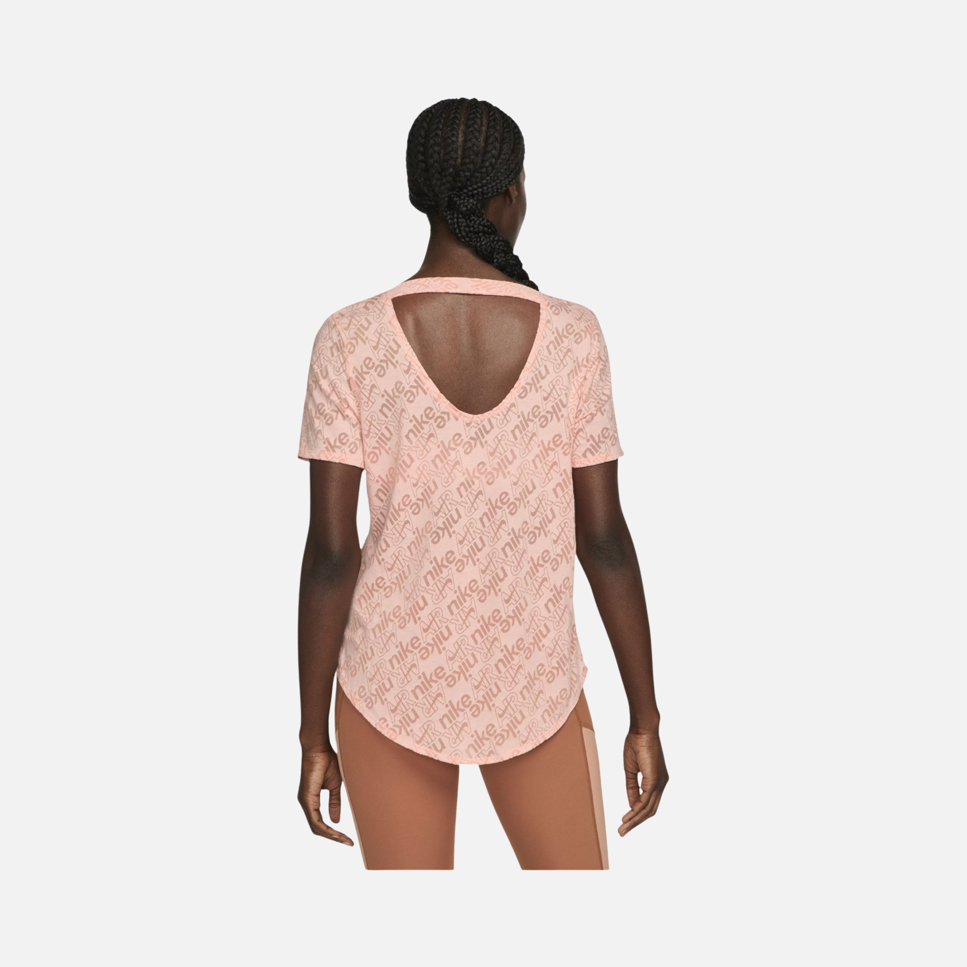 Nike Air Dri-Fit Running V-Neck Short-Sleeve Kadın Tişört