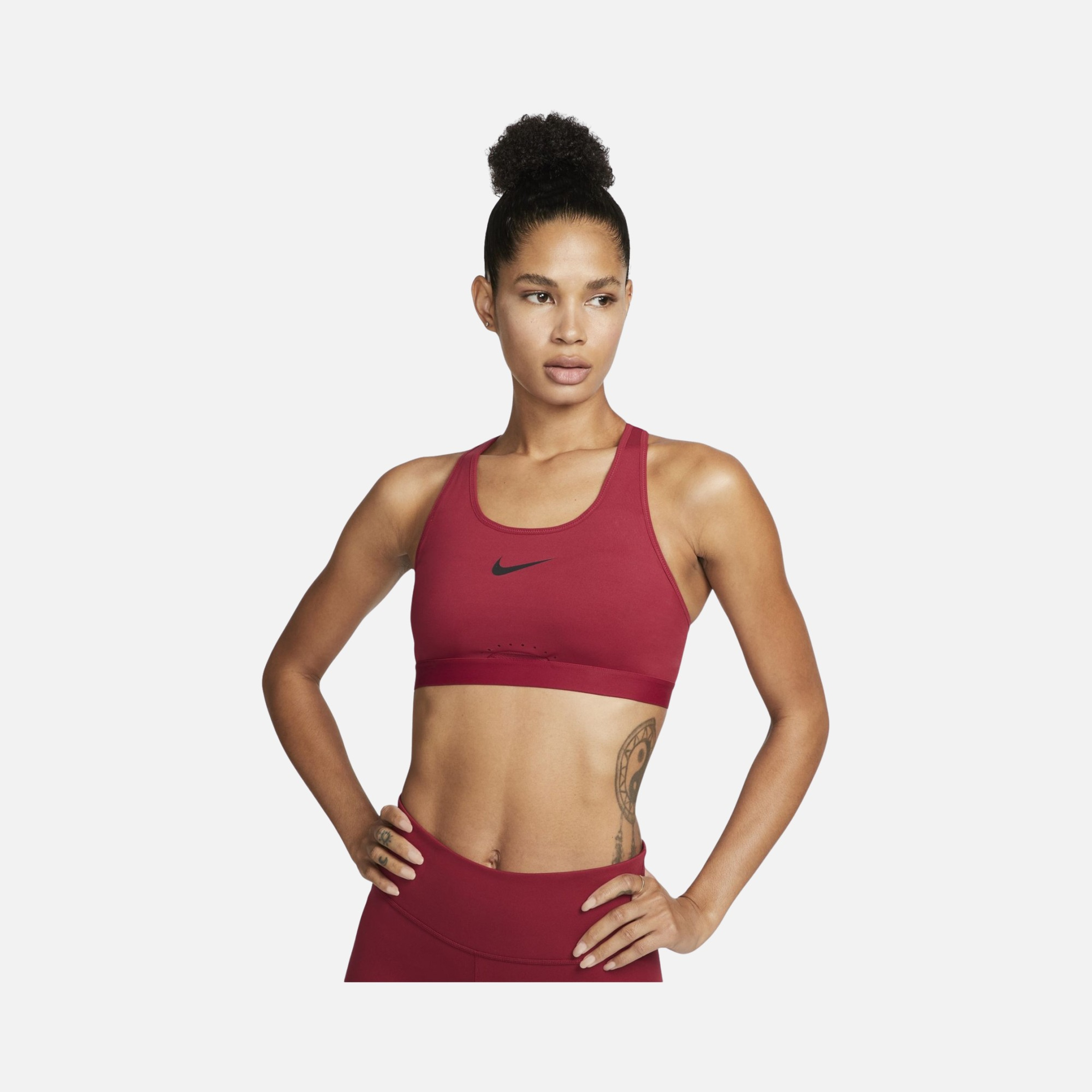 Nike Dri-Fit Swoosh High-Support Sports Kadın Bra