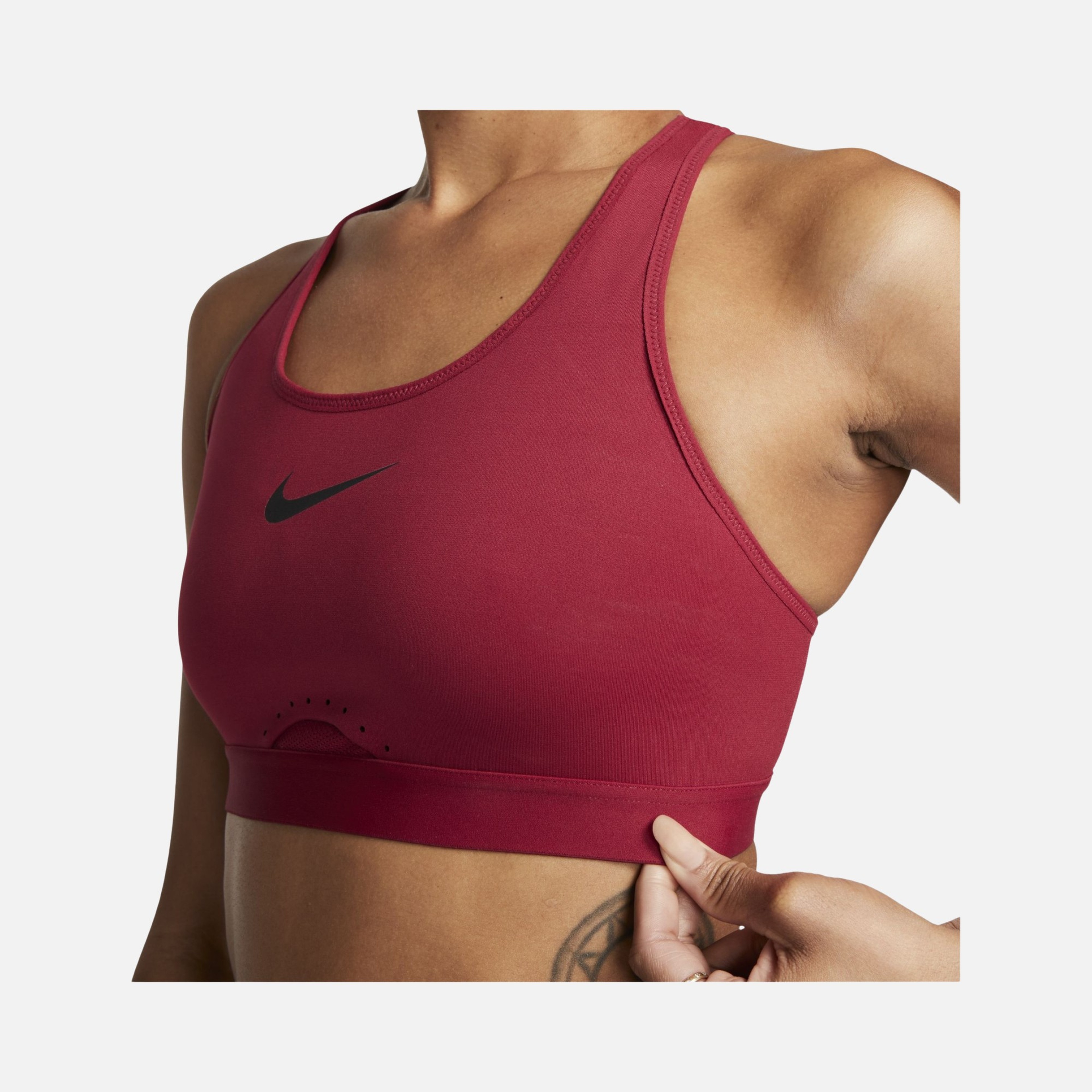 Nike Dri-Fit Swoosh High-Support Sports Kadın Bra