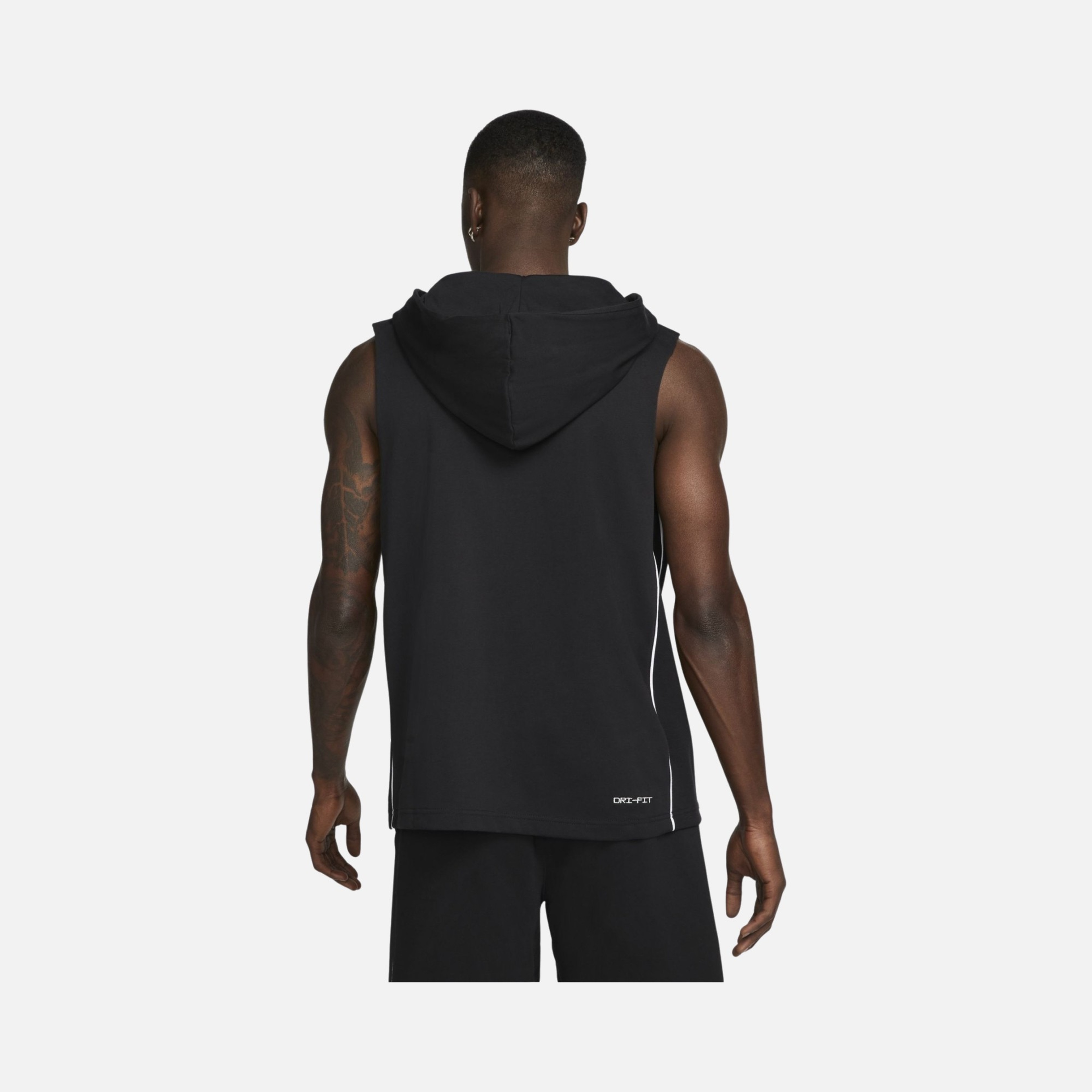 Nike Dri-Fit Standard Issue Cutoff Fleece Sleeveless Hoodie Erkek Sweatshirt