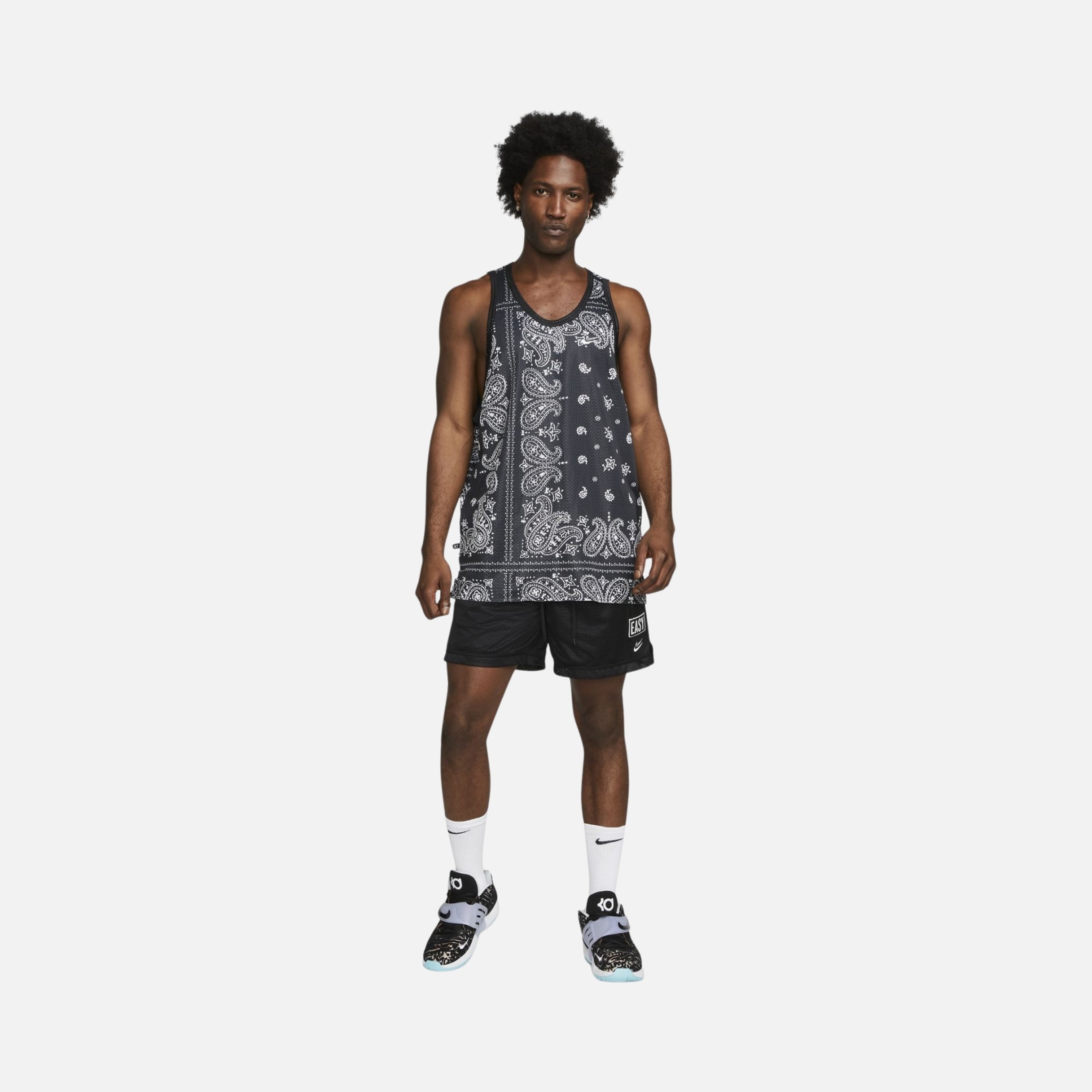 Nike Dri-Fit KD "EASY" Graphic Basketball Erkek Atlet