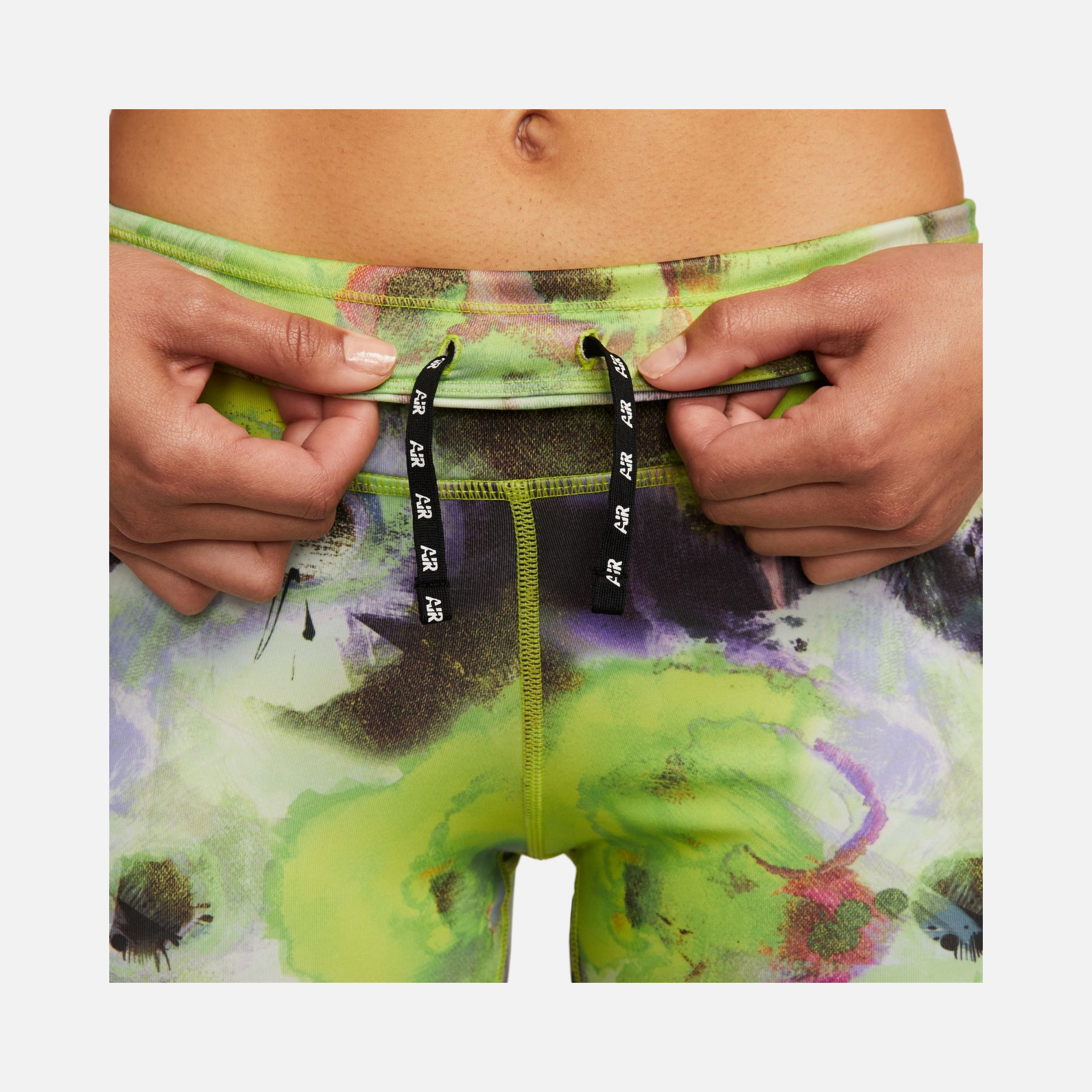 Nike Air Dri-Fit 7/8-Length Mid-Rise Running Kadın Tayt