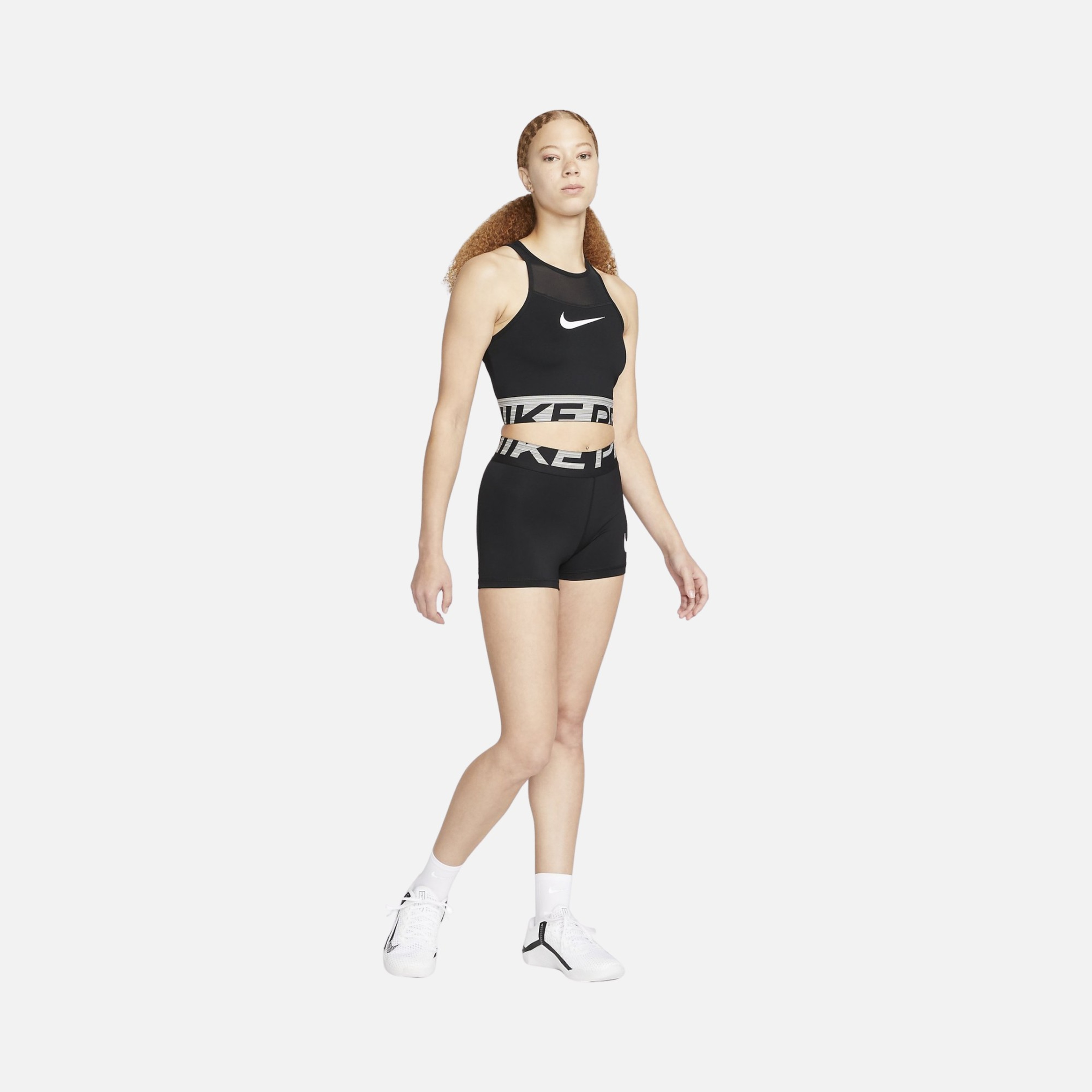 Nike Pro Dri-Fit Graphic Cropped Training Kadın Atlet
