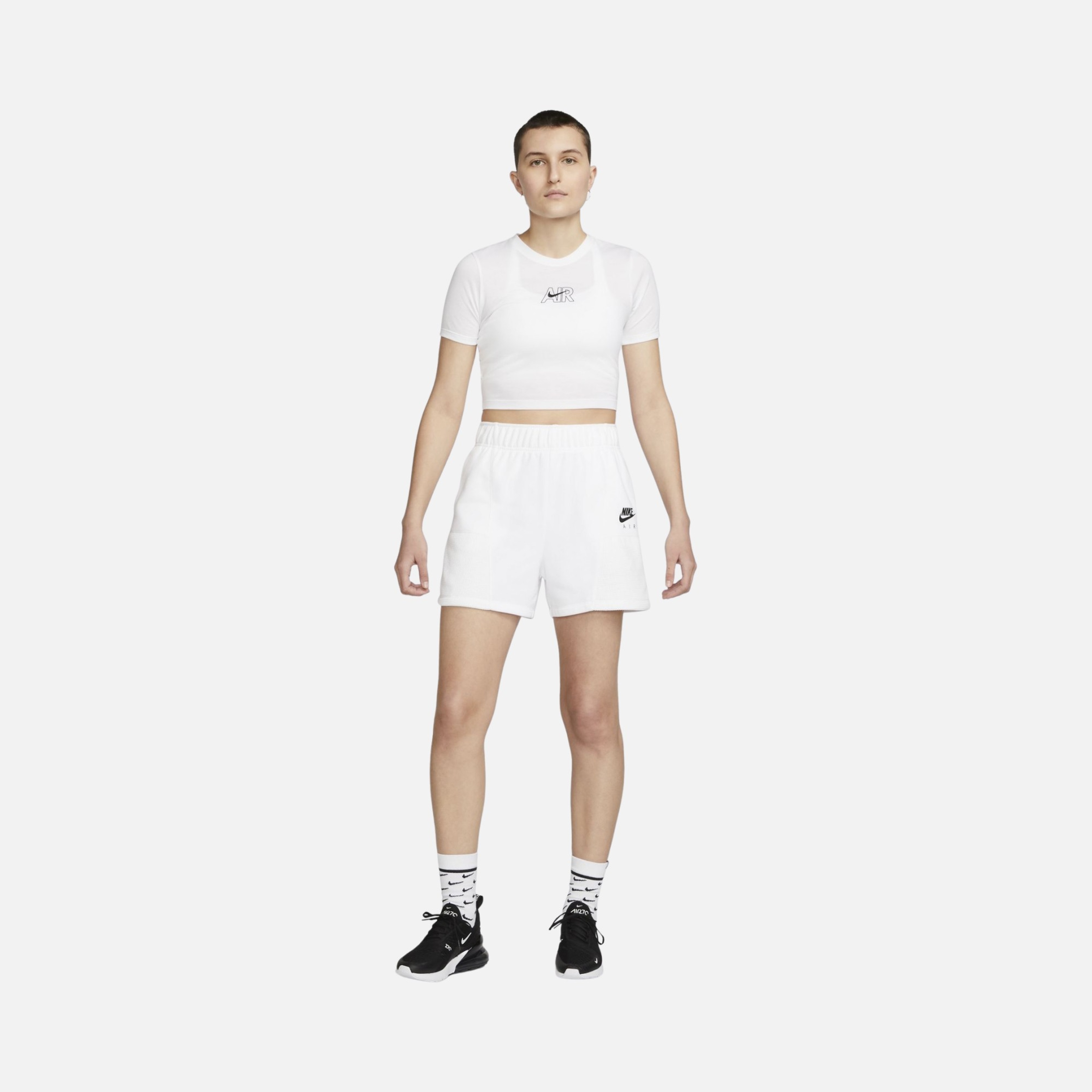 Nike Sportswear Air Fleece High-Waisted Kadın Şort