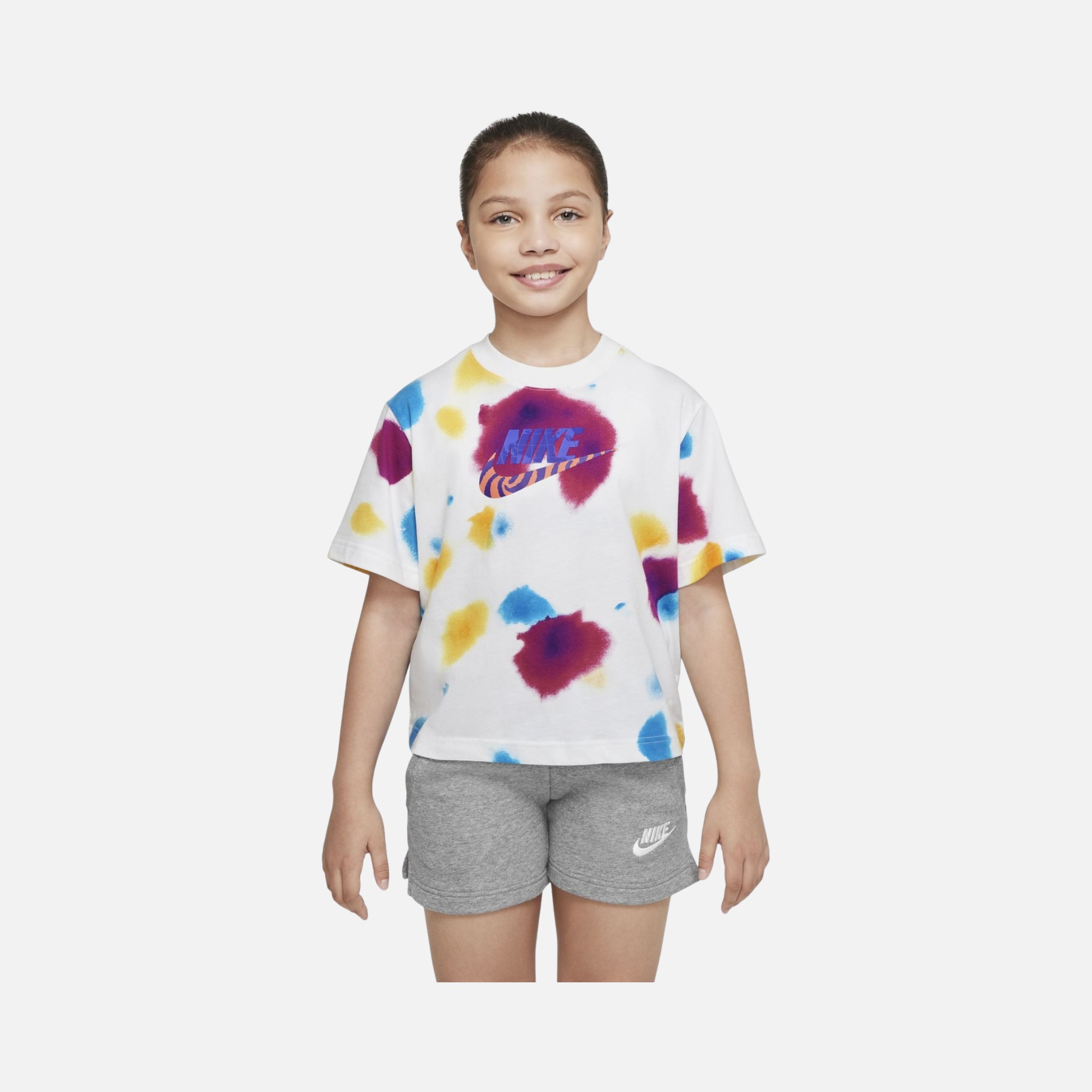 Nike Sportswear Festival Boxy Short-Sleeve (Girls') Çocuk Tişört