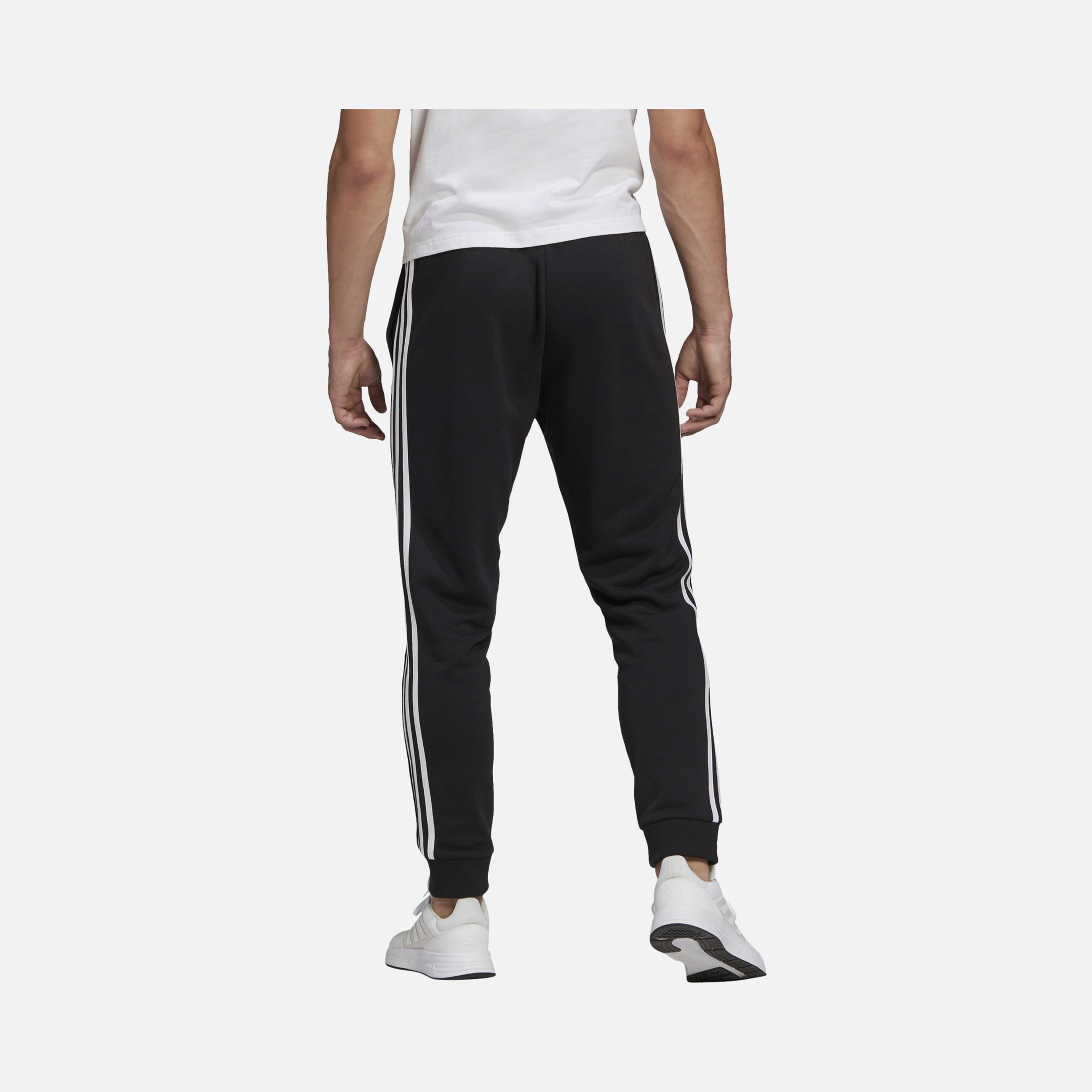adidas Essentials French Terry Tapered Cuff 3-Stripes Erkek Eşofman Altı