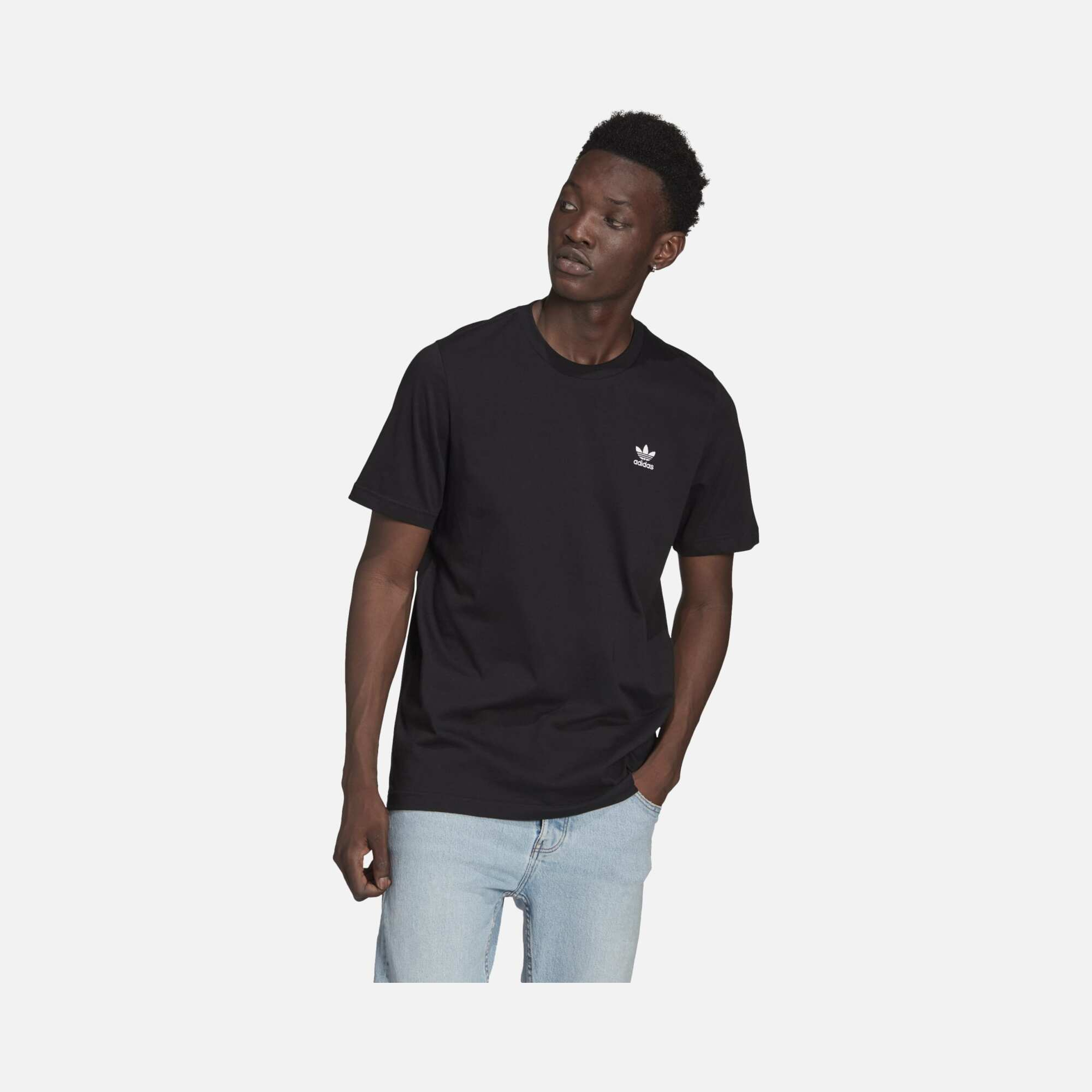 adidas LOUNGEWEAR Adicolor Essentials Trefoil Short-Sleeve Erkek Tişört