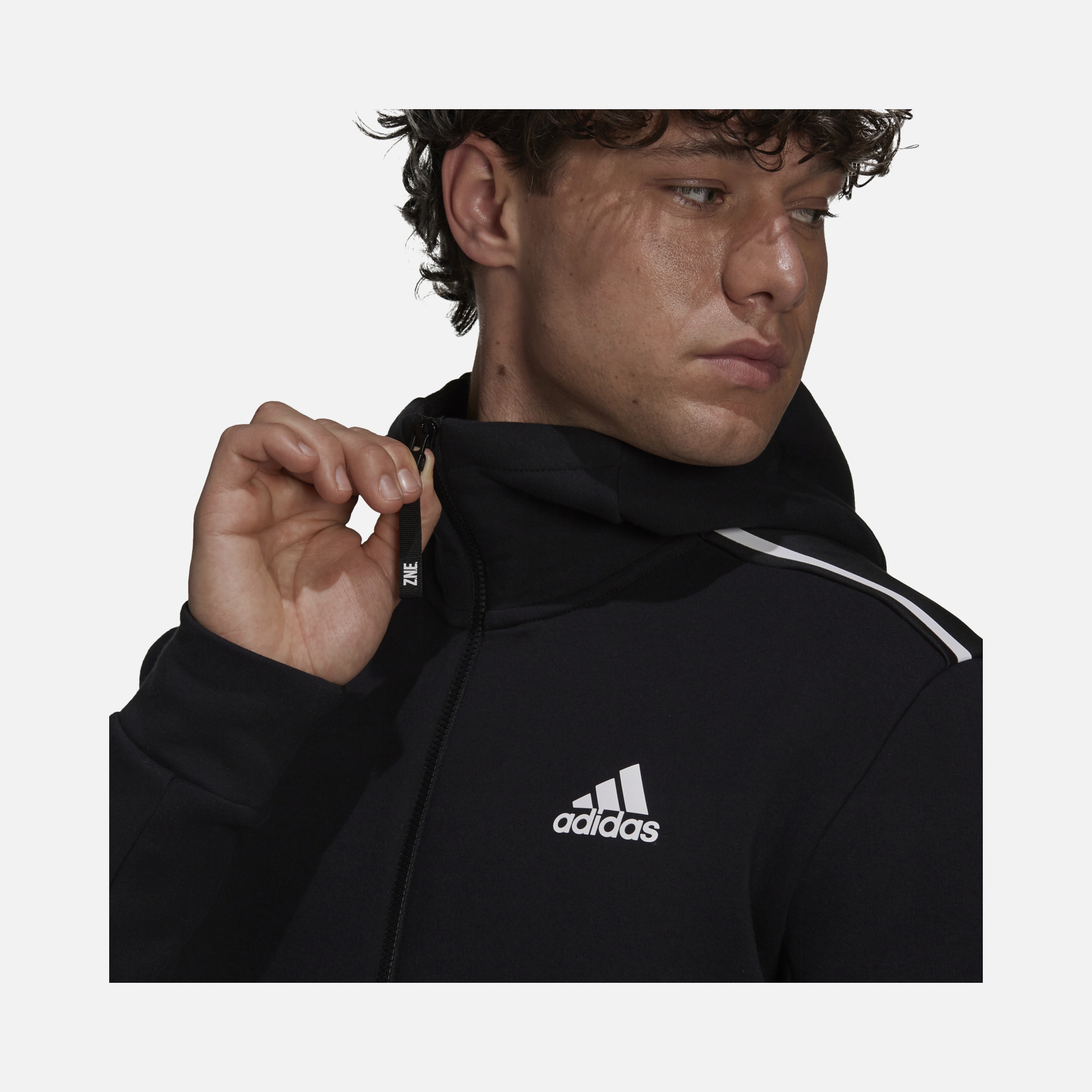 adidas Z.N.E. Sportswear Full-Zip CO Hoodie Erkek Sweatshirt