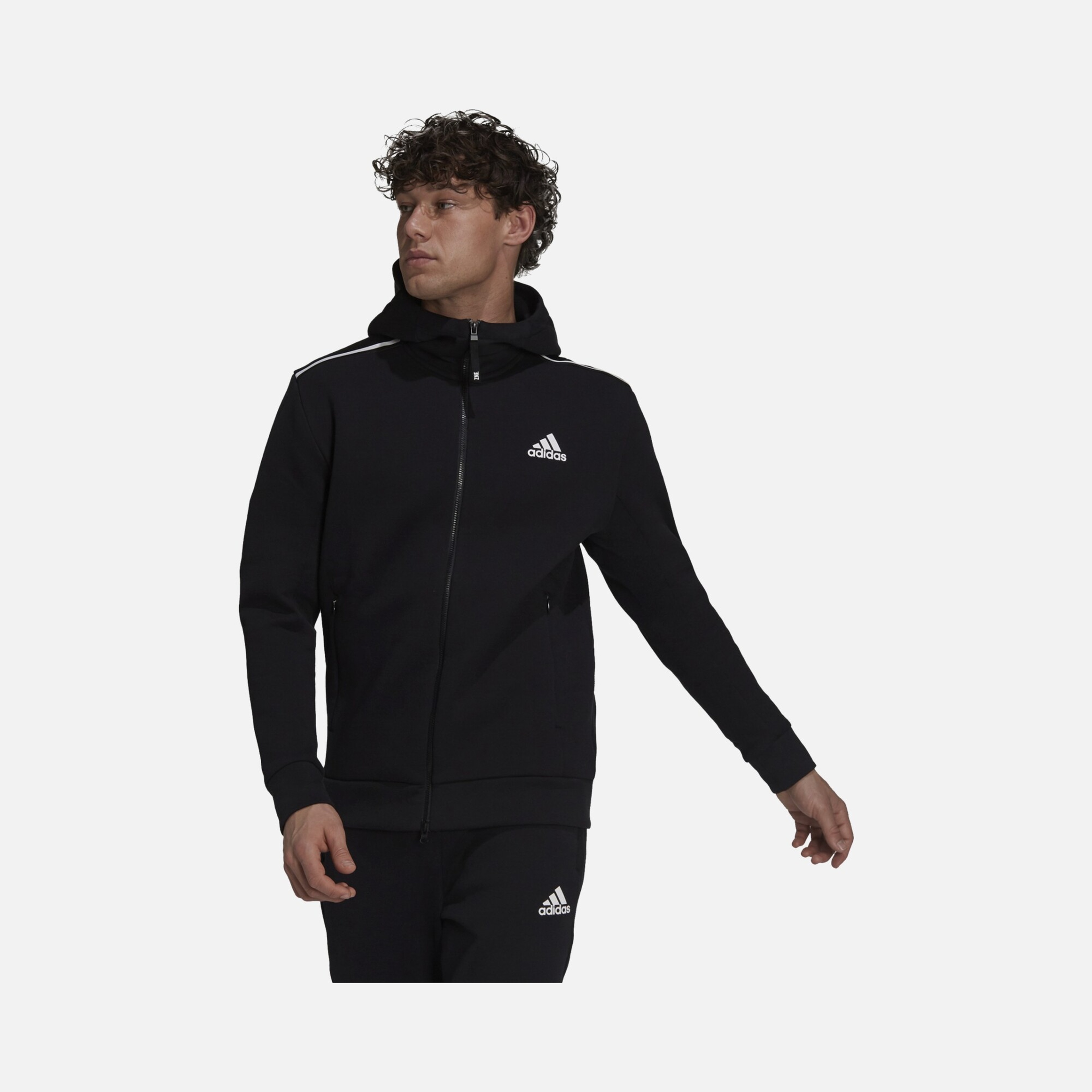 adidas Z.N.E. Sportswear Full-Zip CO Hoodie Erkek Sweatshirt