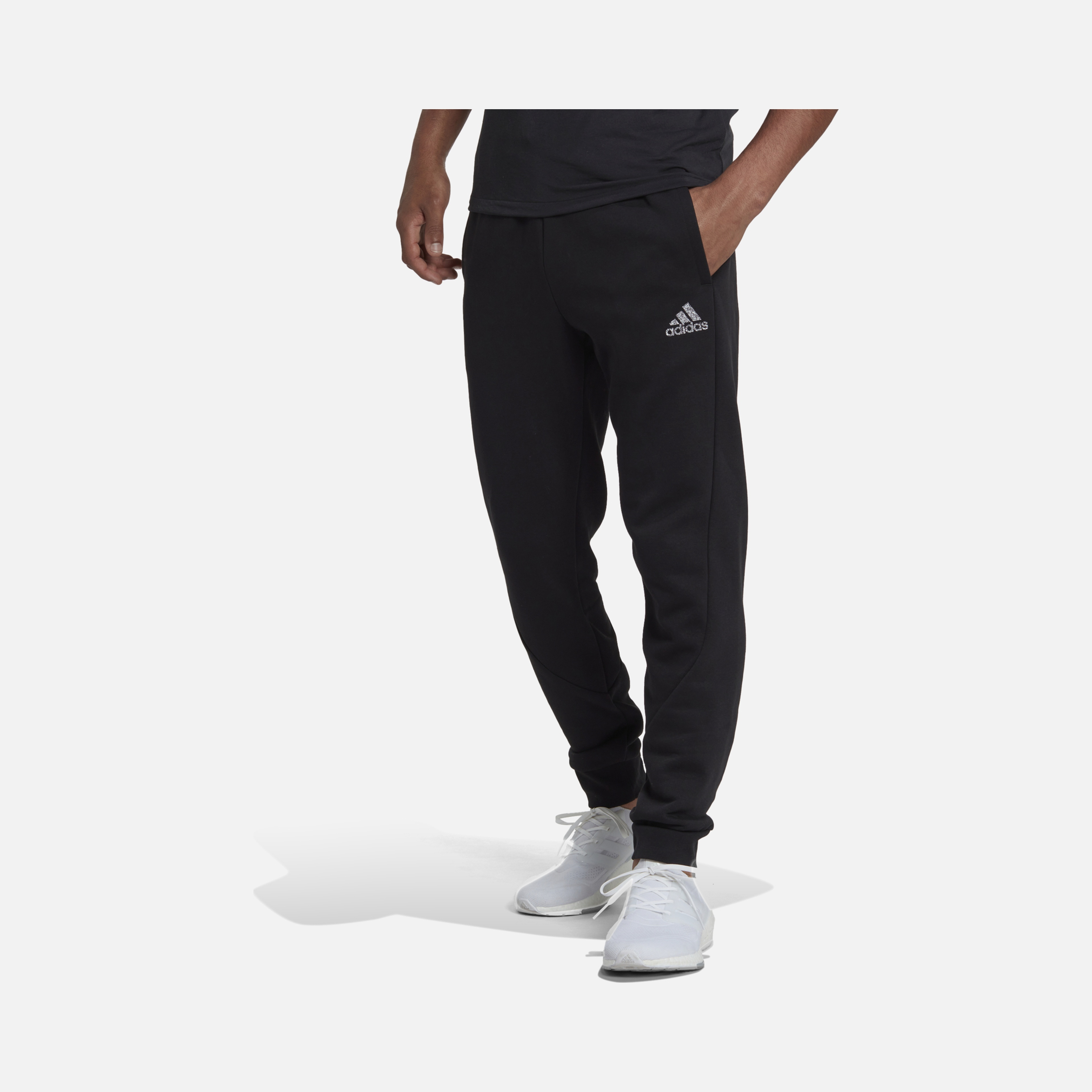 adidas Stadium Fleece Badge of Sport Cuffed Erkek Eşofman Altı